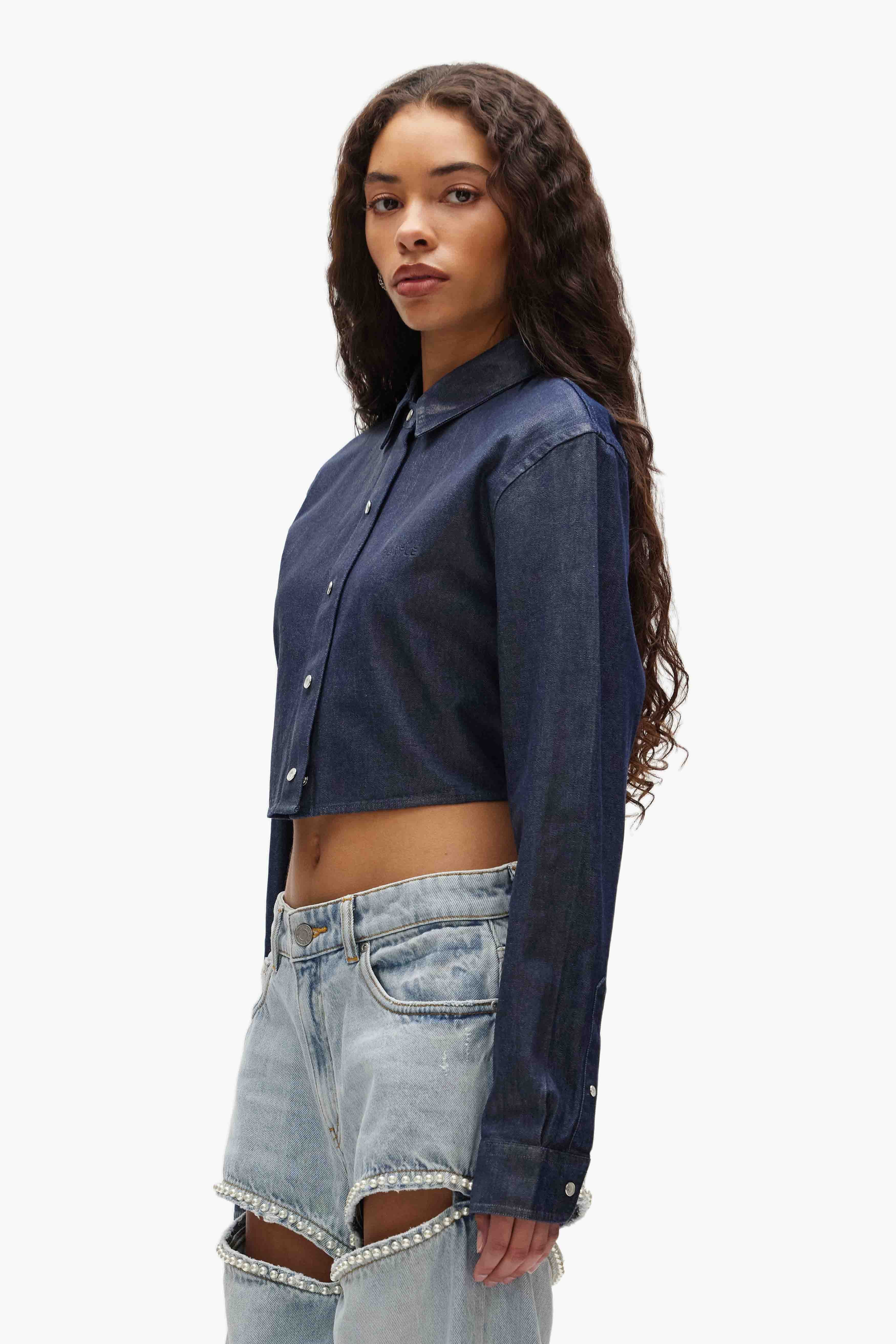 Pearl Button Up Shirt 2
