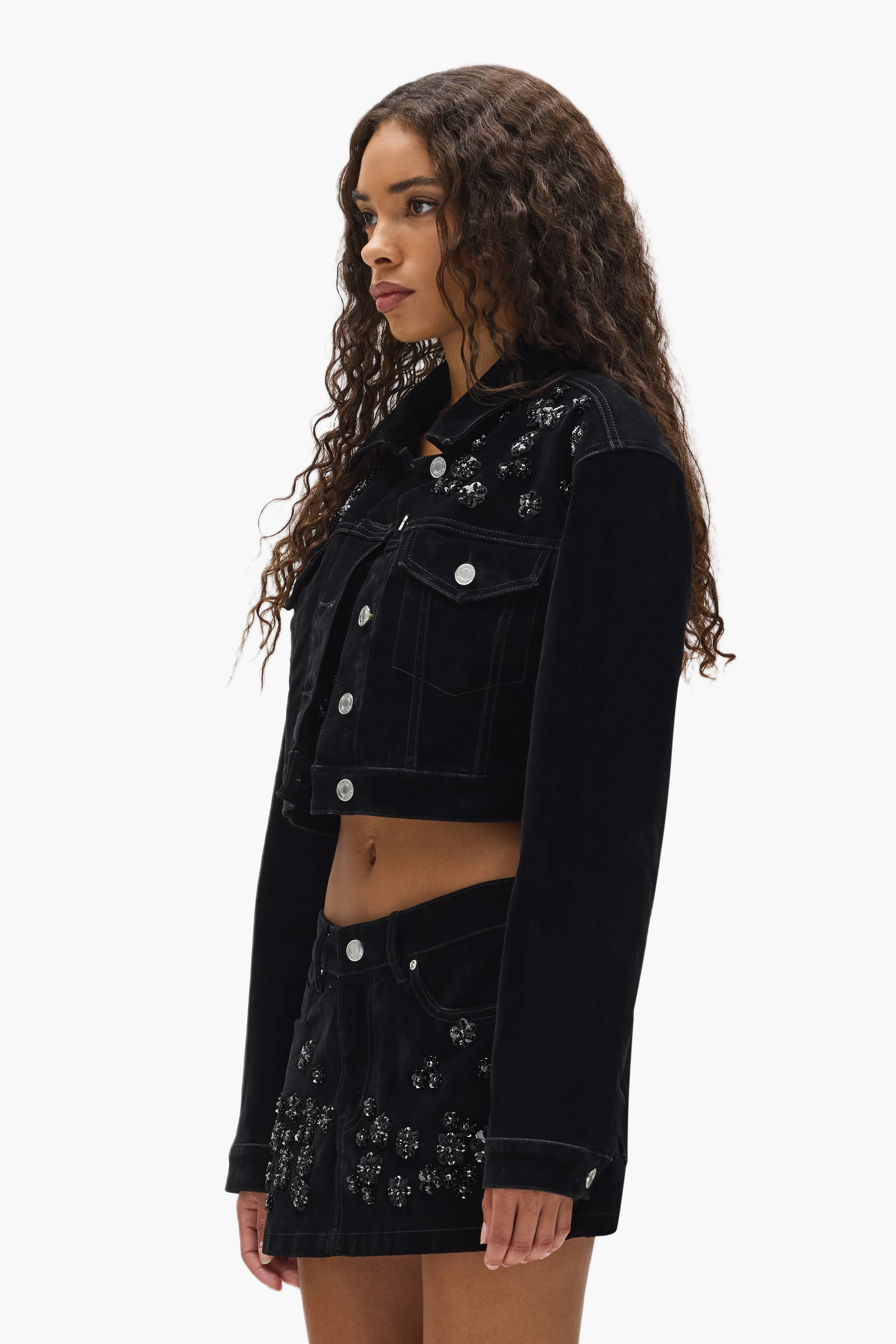 Embellished Cropped Jacket 2