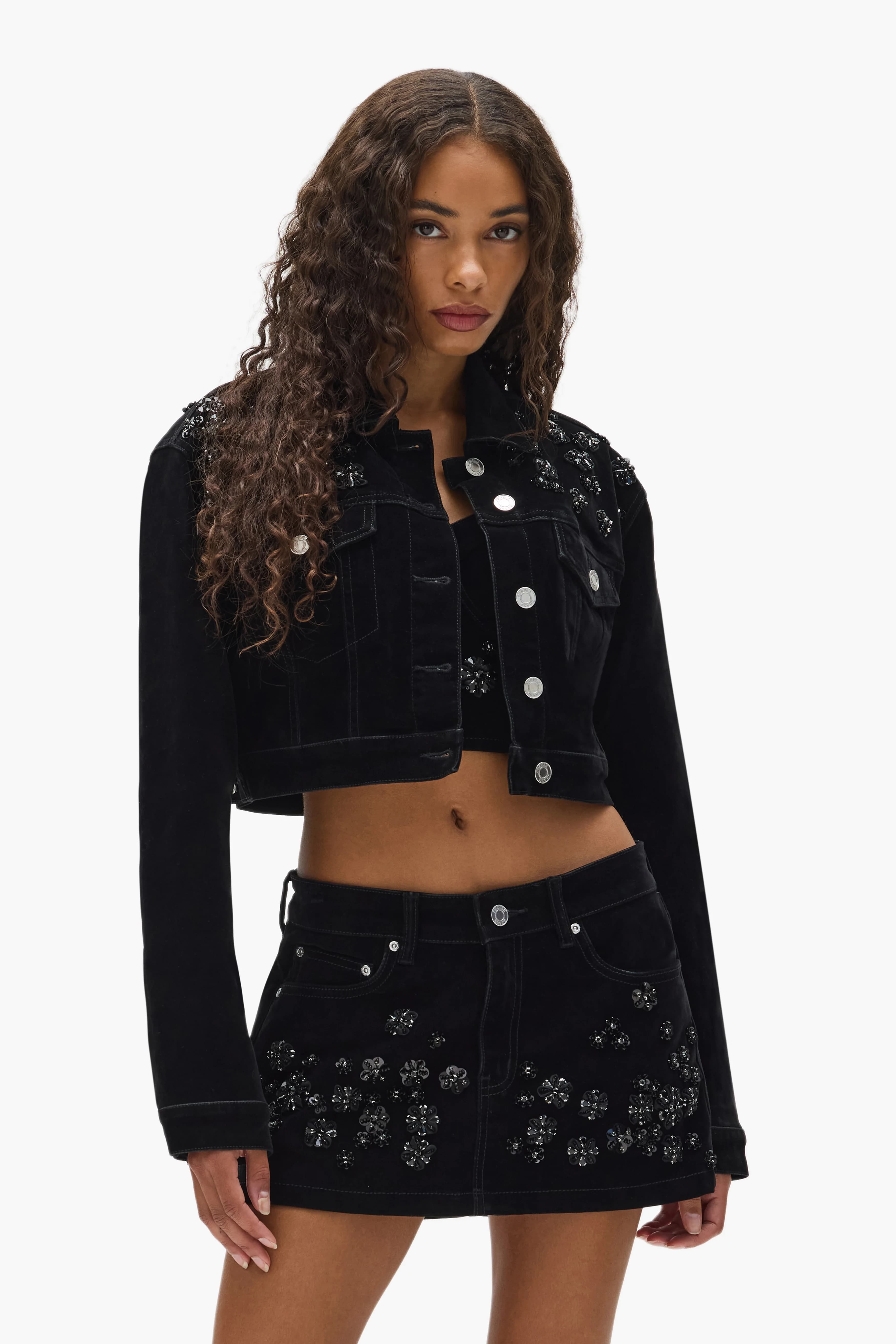 Embellished Cropped Jacket 4