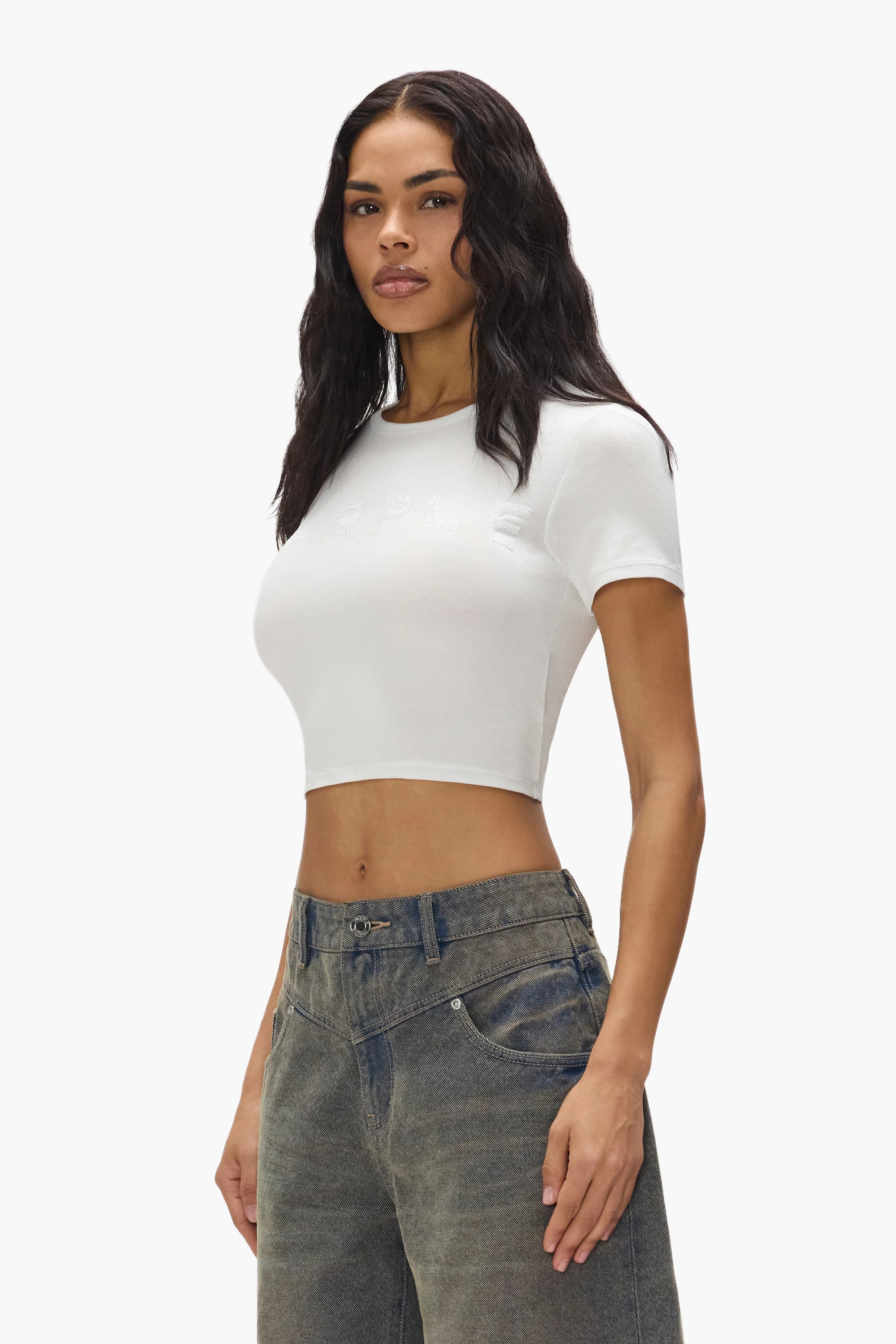 Sequin Baby Tee 2