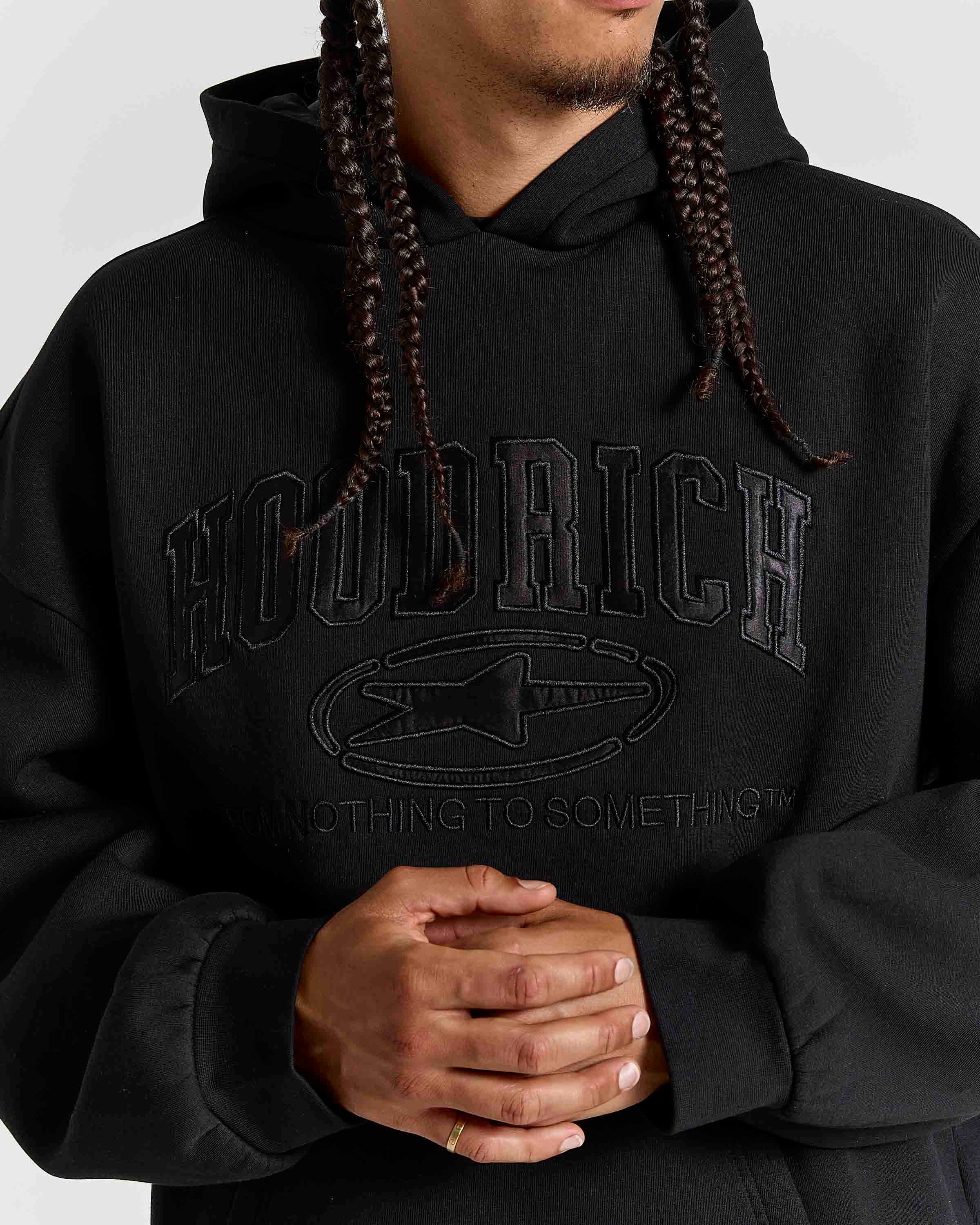 Men's Aegis Oversized Hoodie - Black 3