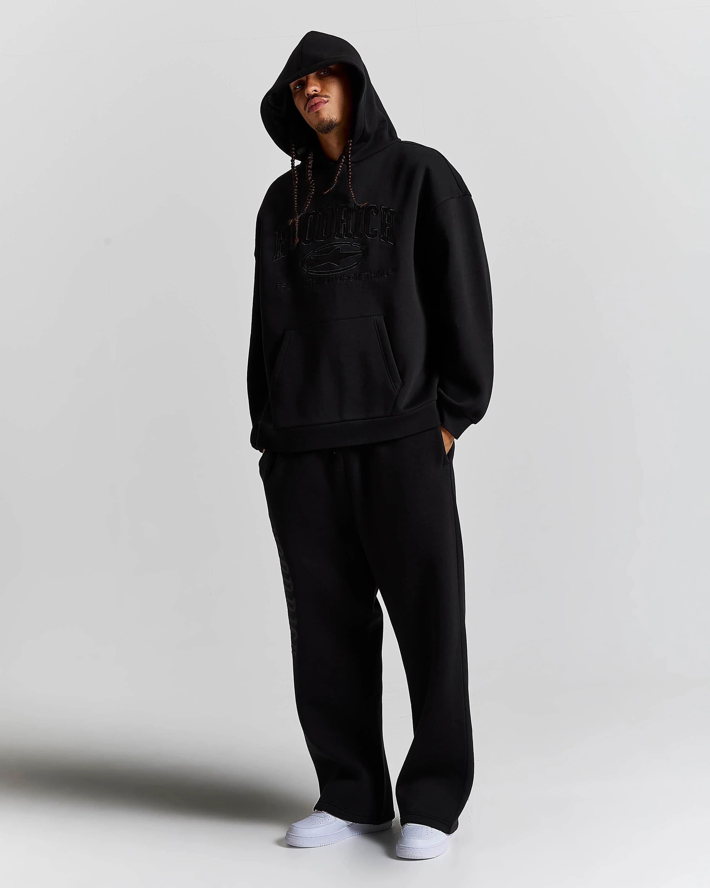 Men's Aegis Wide Leg Jogger - Black 3