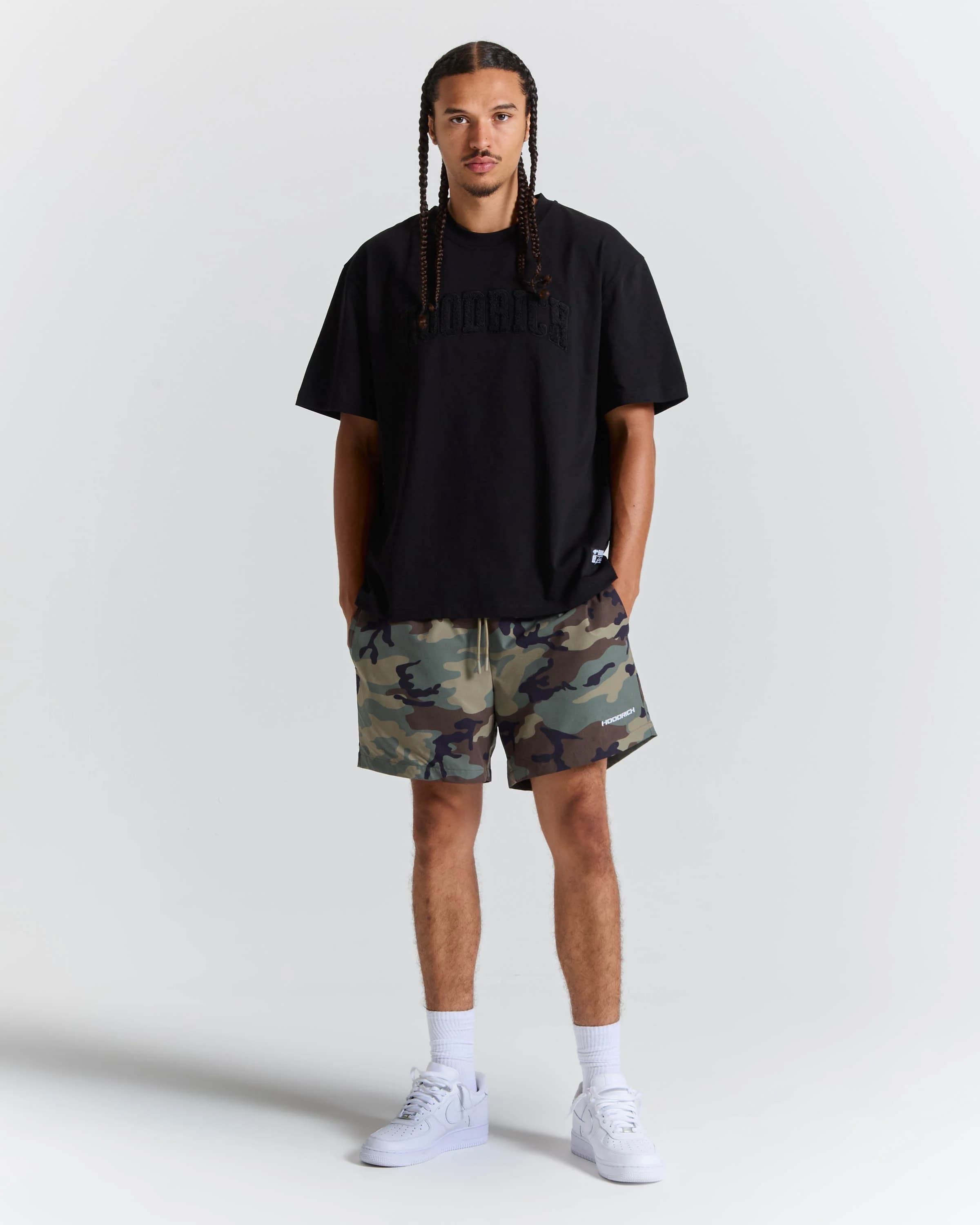 Core Branded Swim Shorts - Camo 2