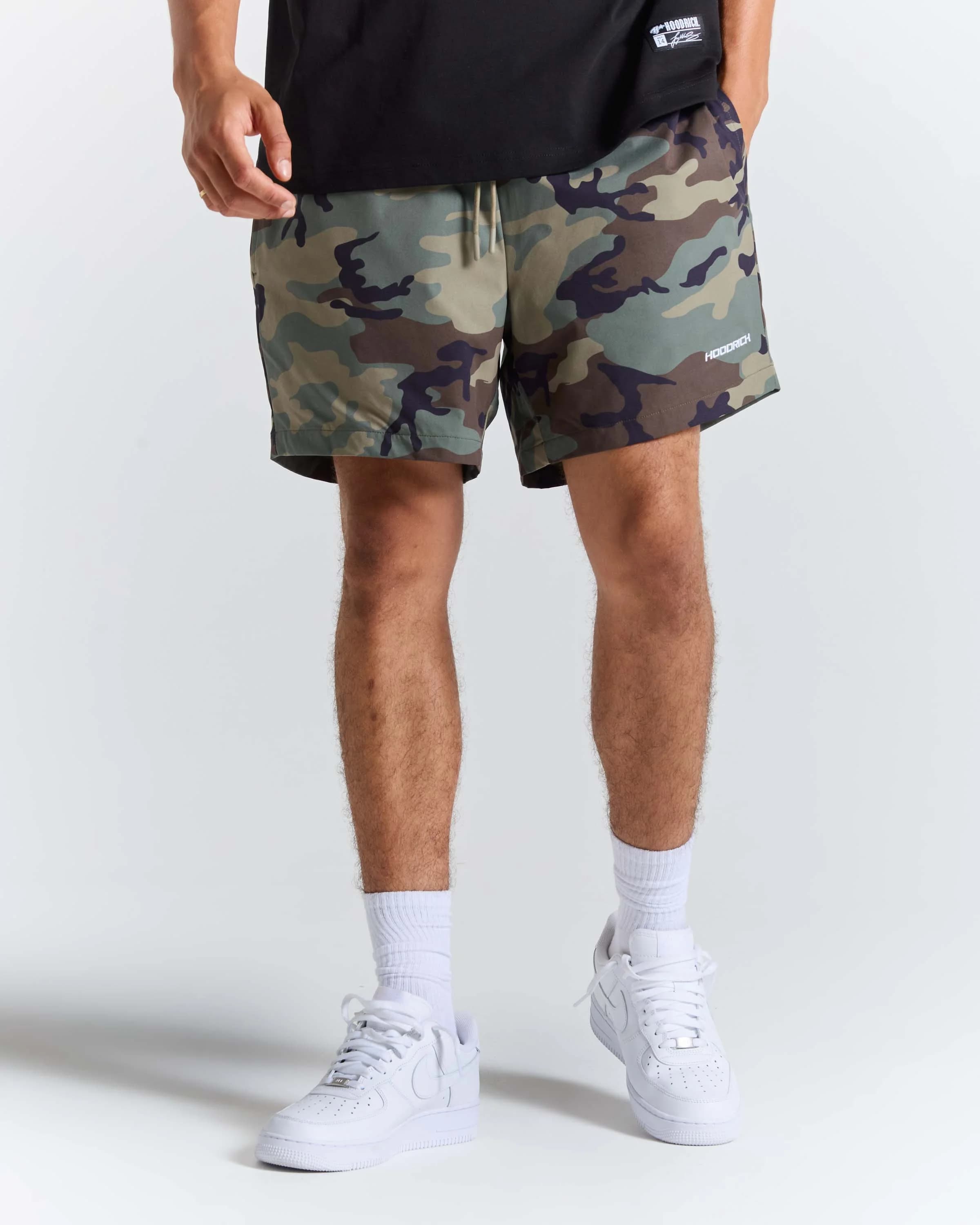 Core Branded Swim Shorts - Camo 3