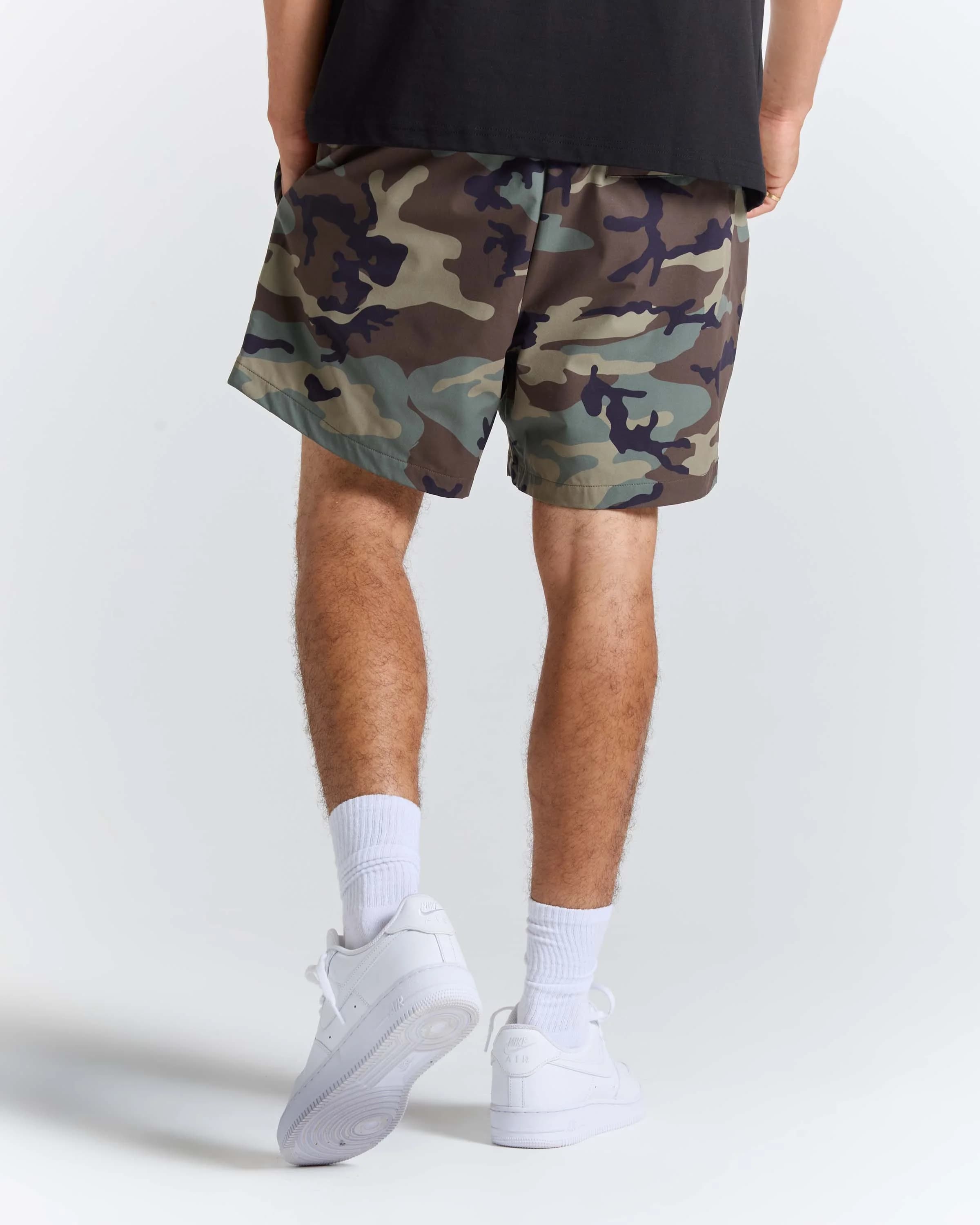 Core Branded Swim Shorts - Camo 8