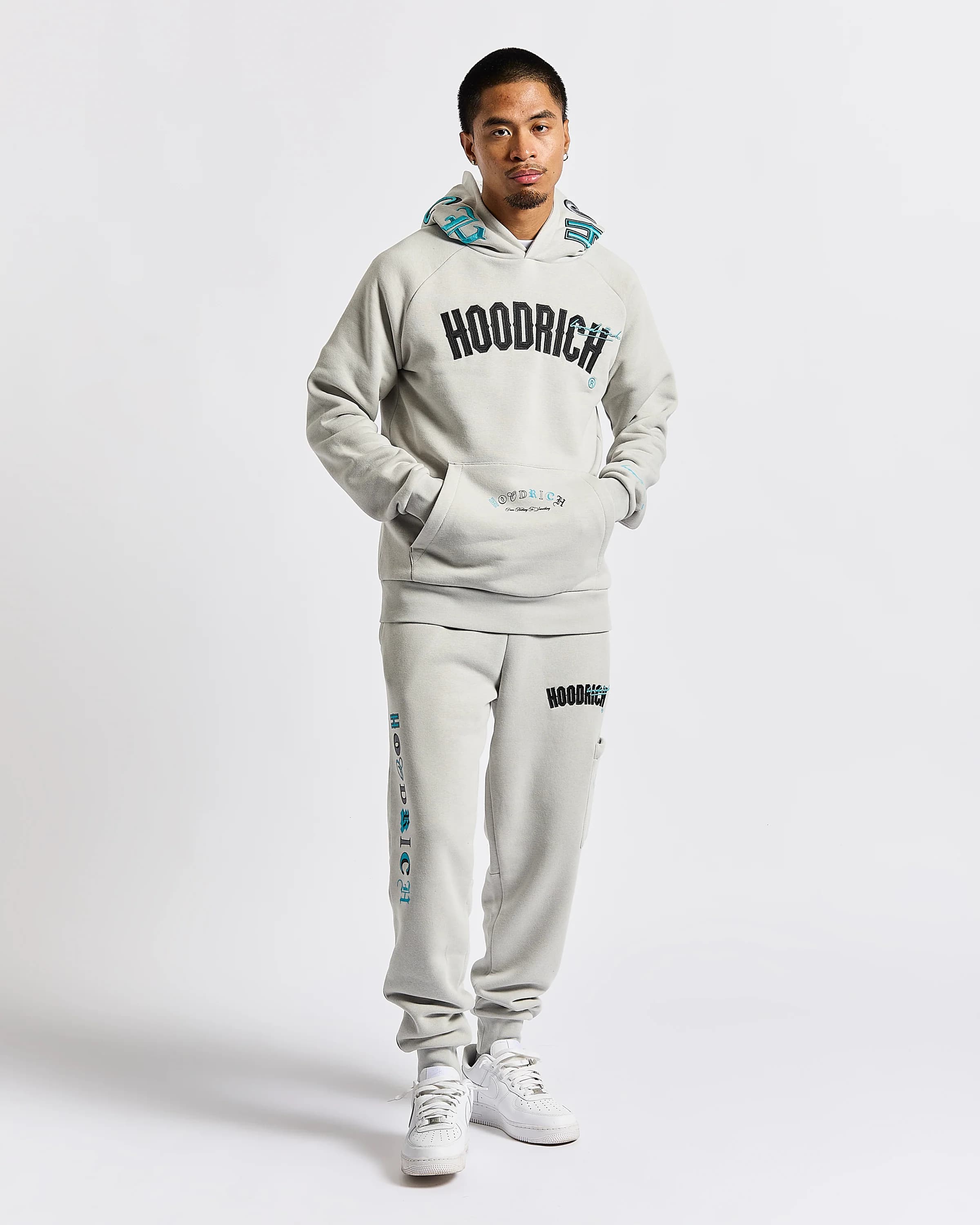 Heat Jogger - Light Grey/Black/Blue 2