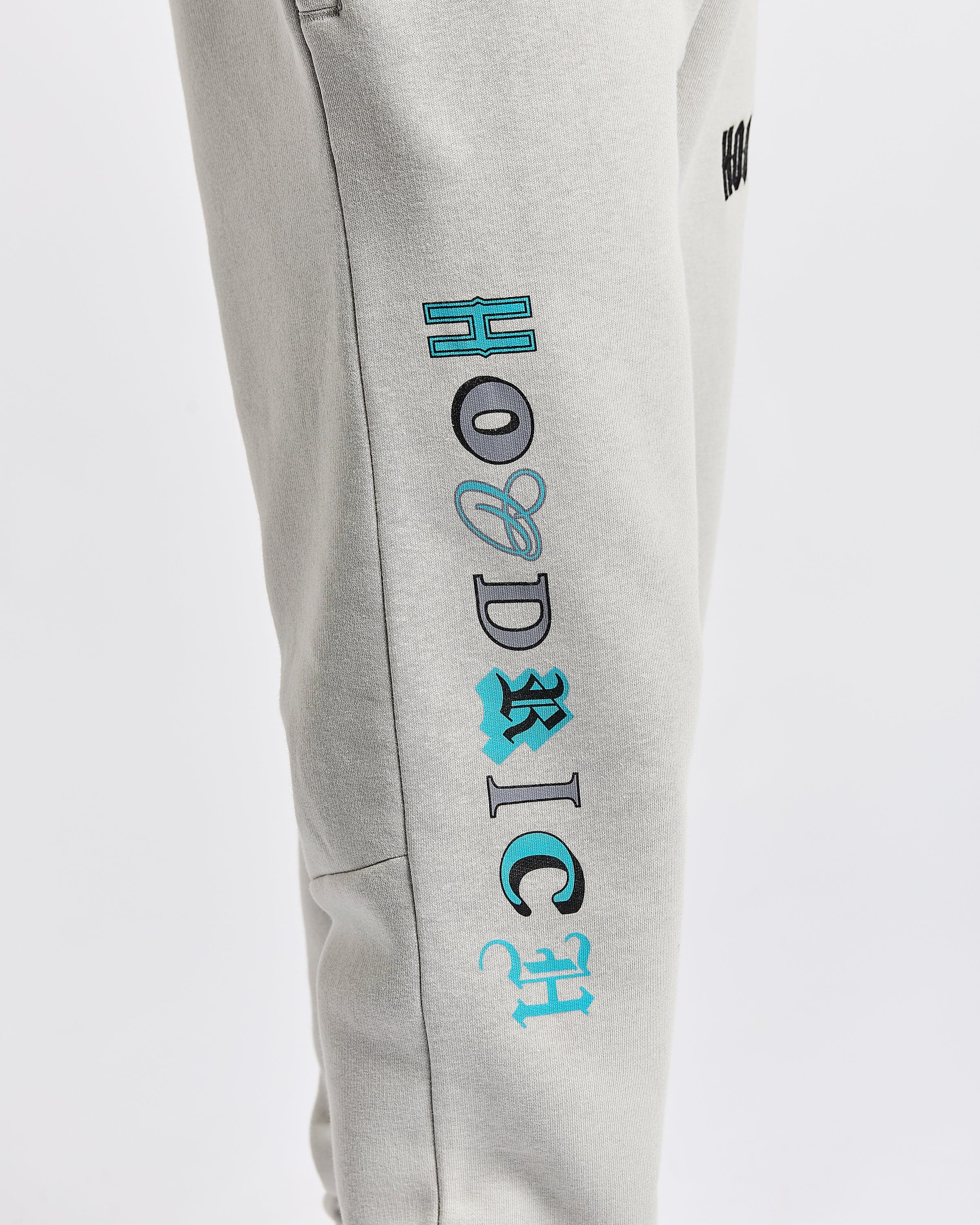 Heat Jogger - Light Grey/Black/Blue 7