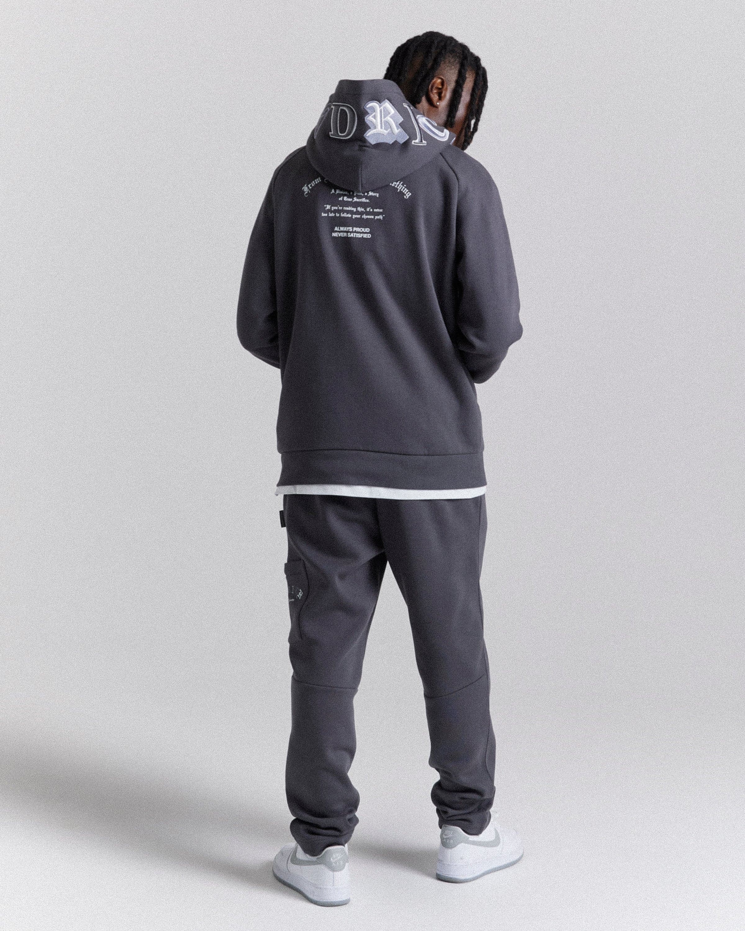 Heat Hoodie - Grey/White 4
