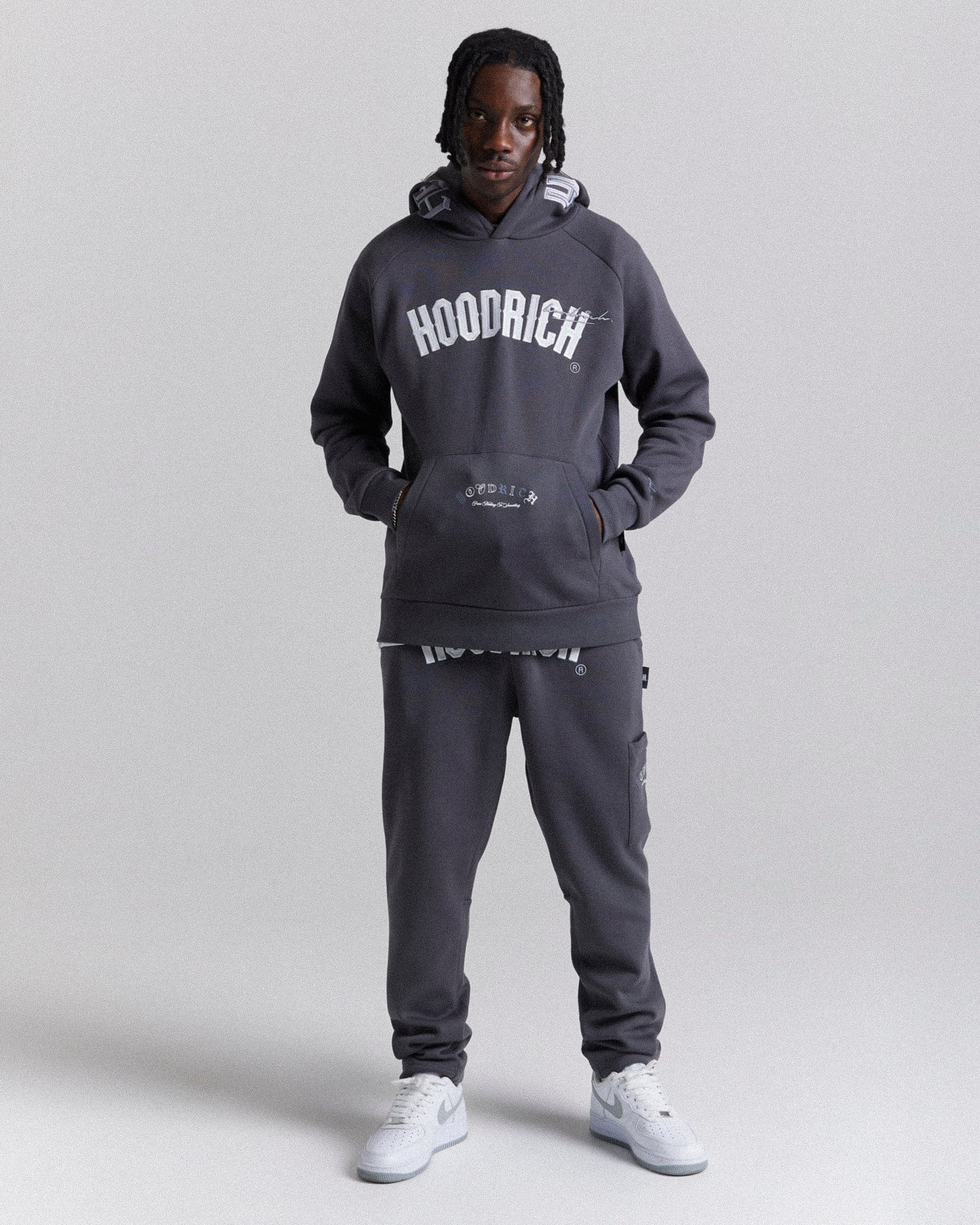 Heat Hoodie - Grey/White 5