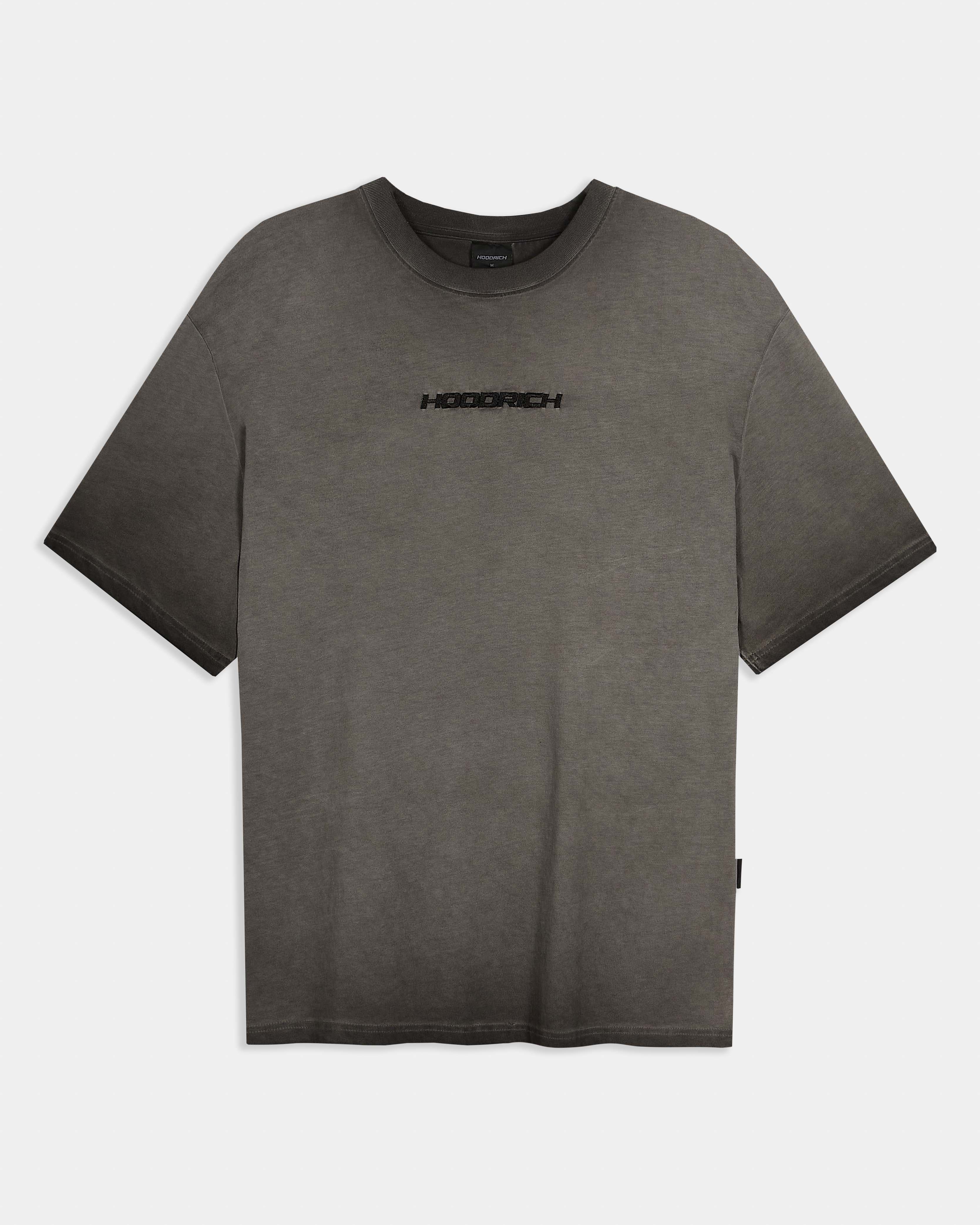 Ghost Oversized T-Shirt - Black Oil Wash by Hoodrich