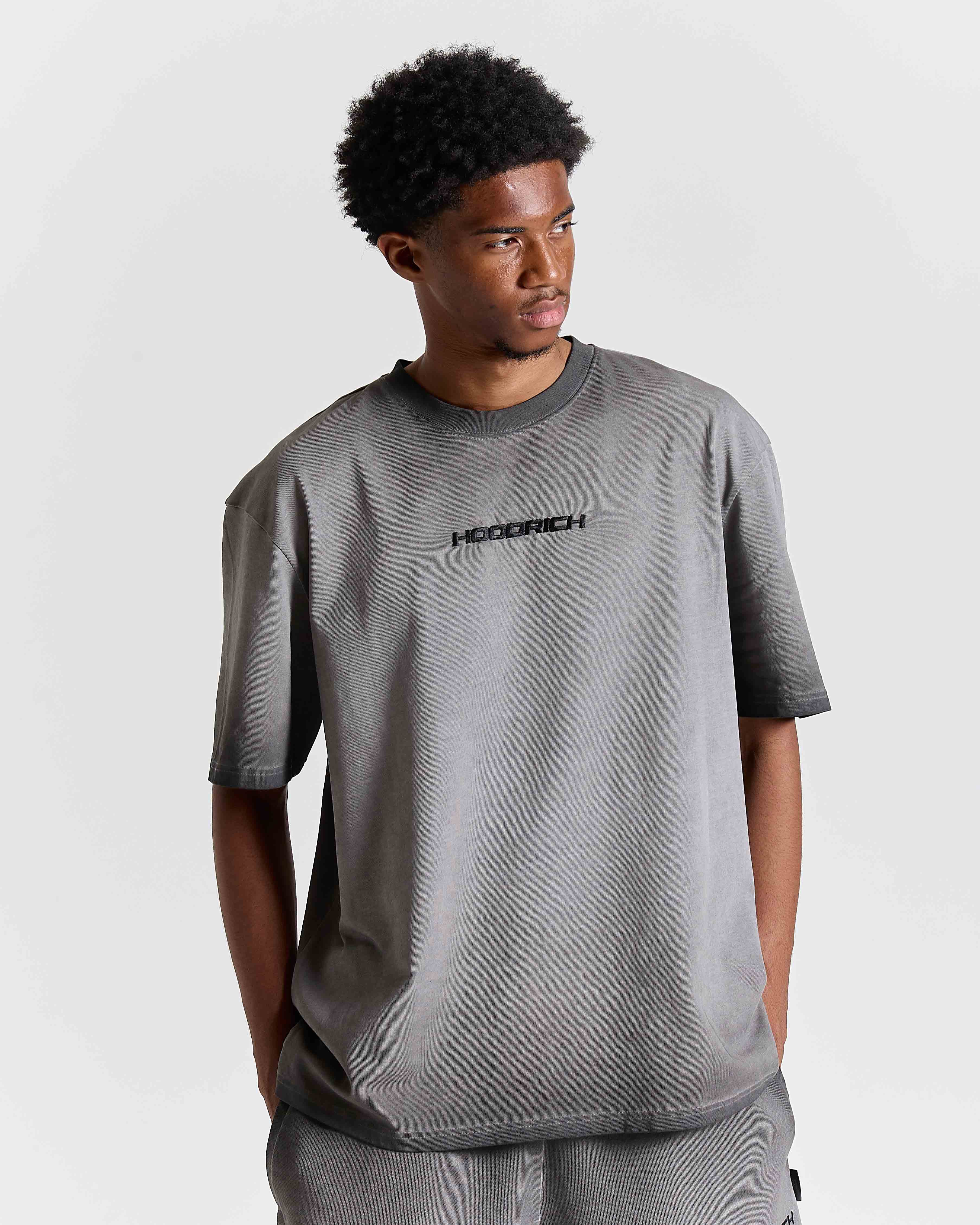Ghost Oversized T-Shirt - Black Oil Wash 2