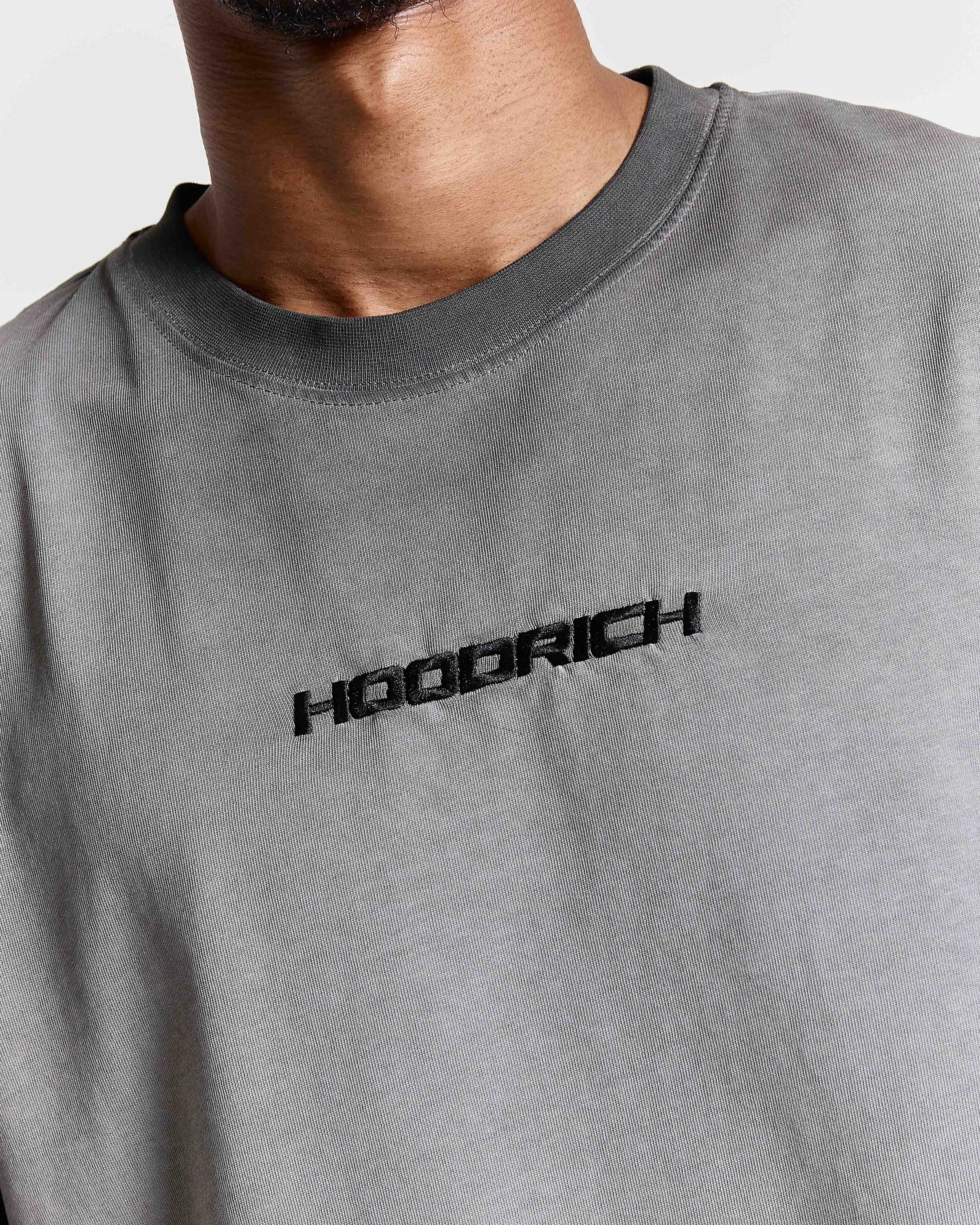 Ghost Oversized T-Shirt - Black Oil Wash 3