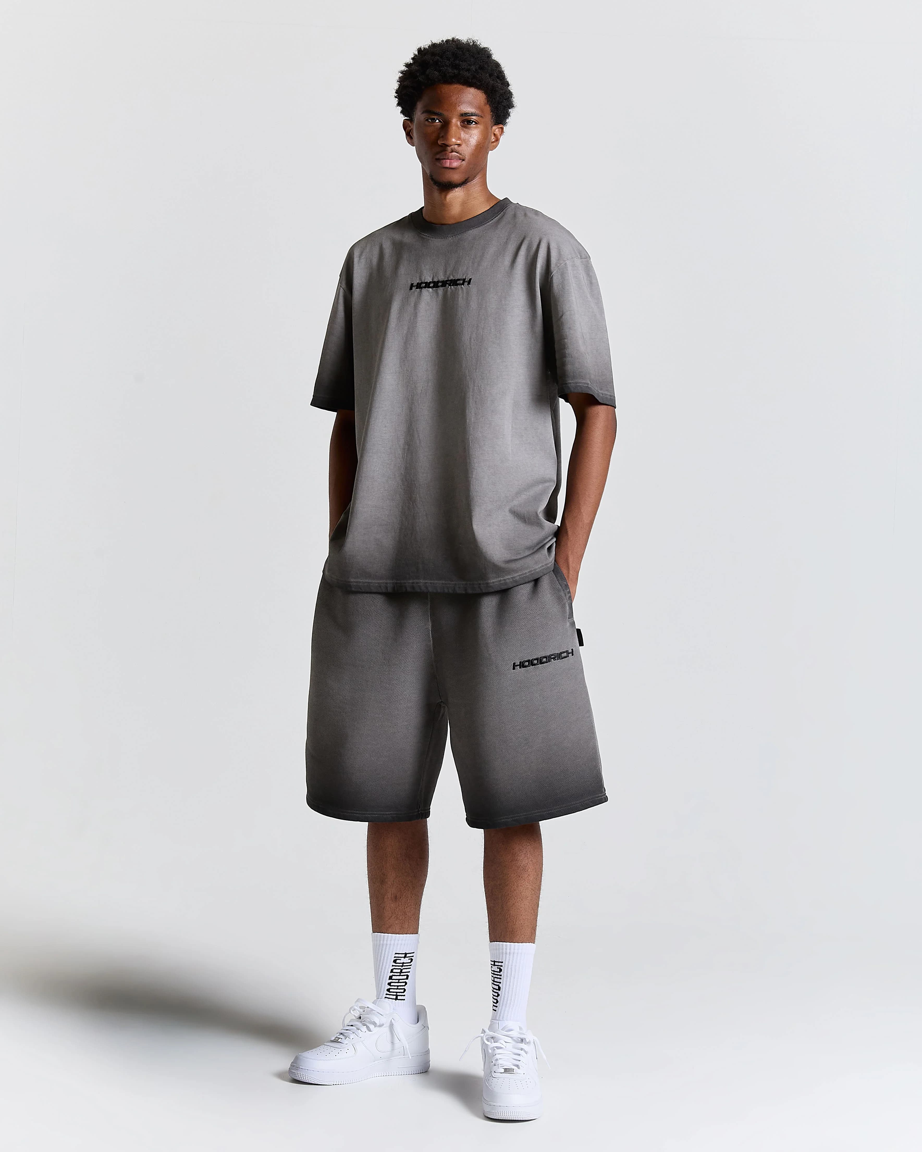 Ghost Oversized T-Shirt - Black Oil Wash 7