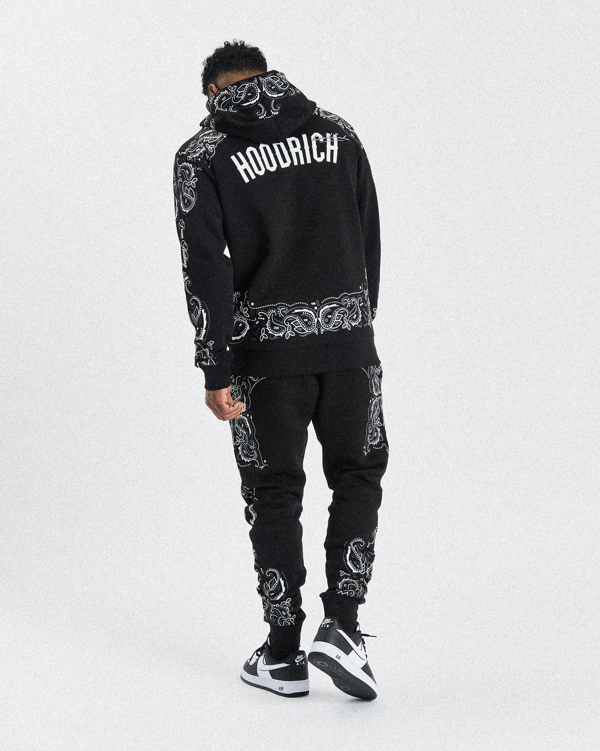 Motif Joggers - Black/White/Grey 4