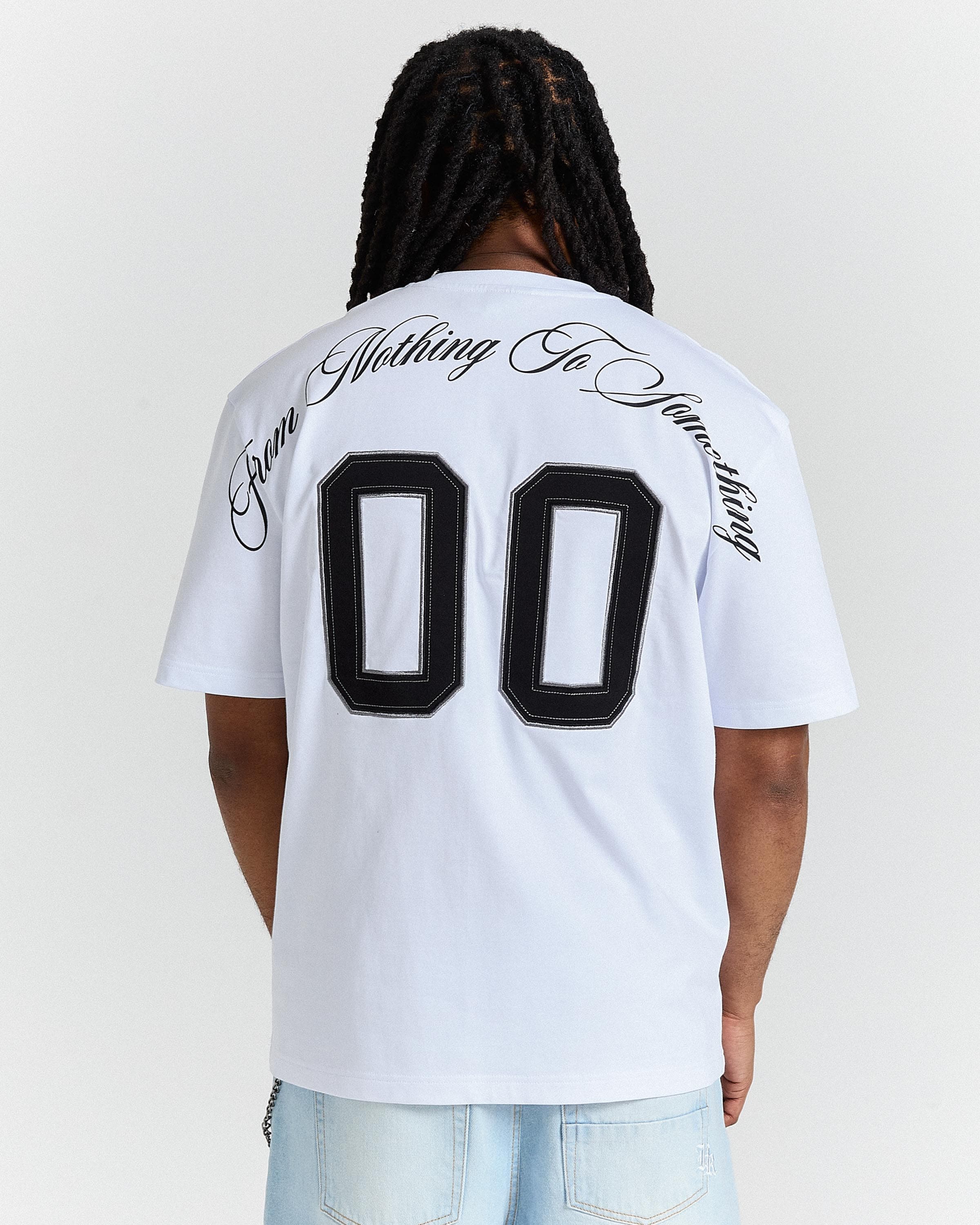 Eterno Oversized T-Shirt - White/Black 2