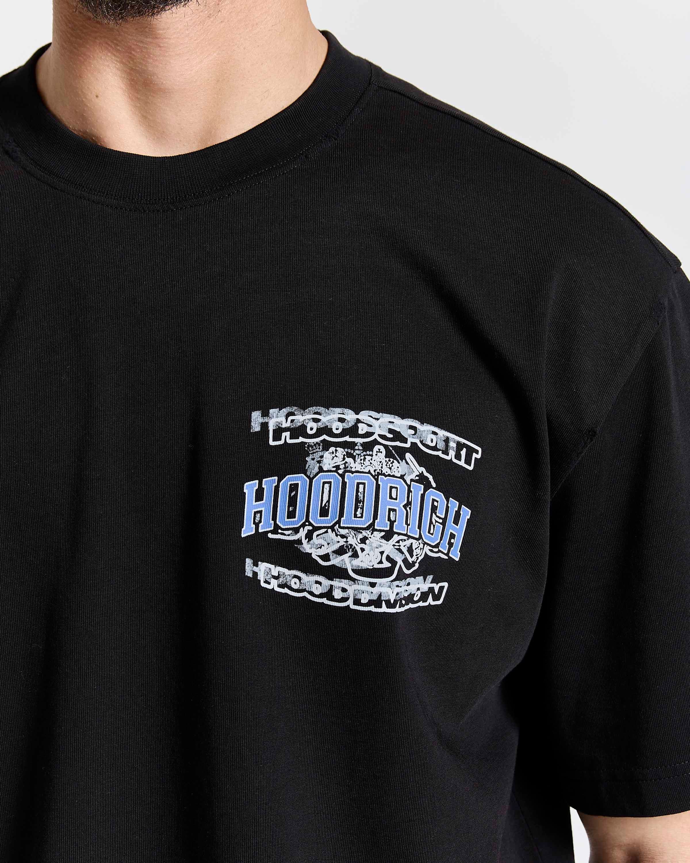 Family Crest Oversized T-Shirt - Black 6