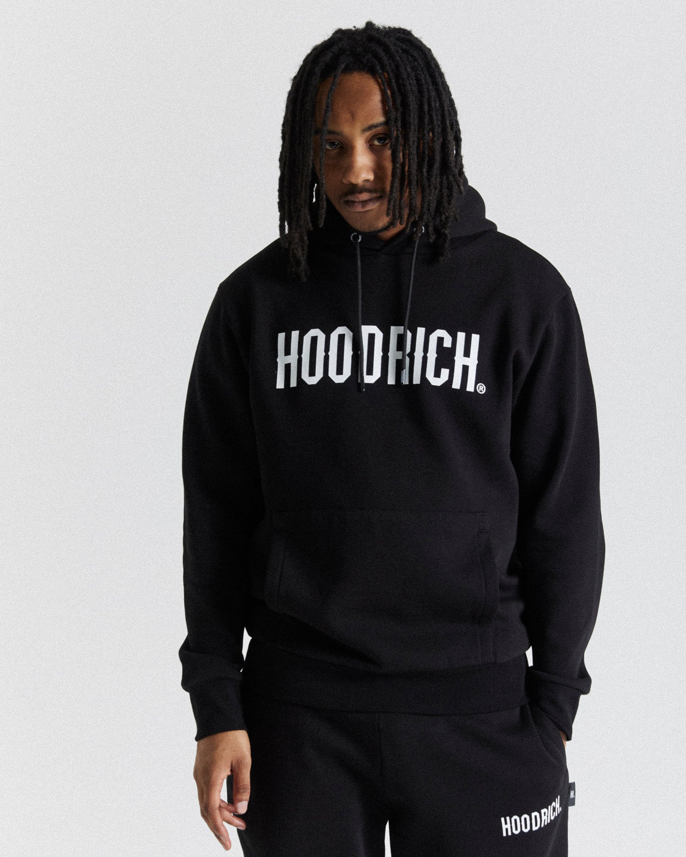 OG Core Hoodie - Black/White by Hoodrich