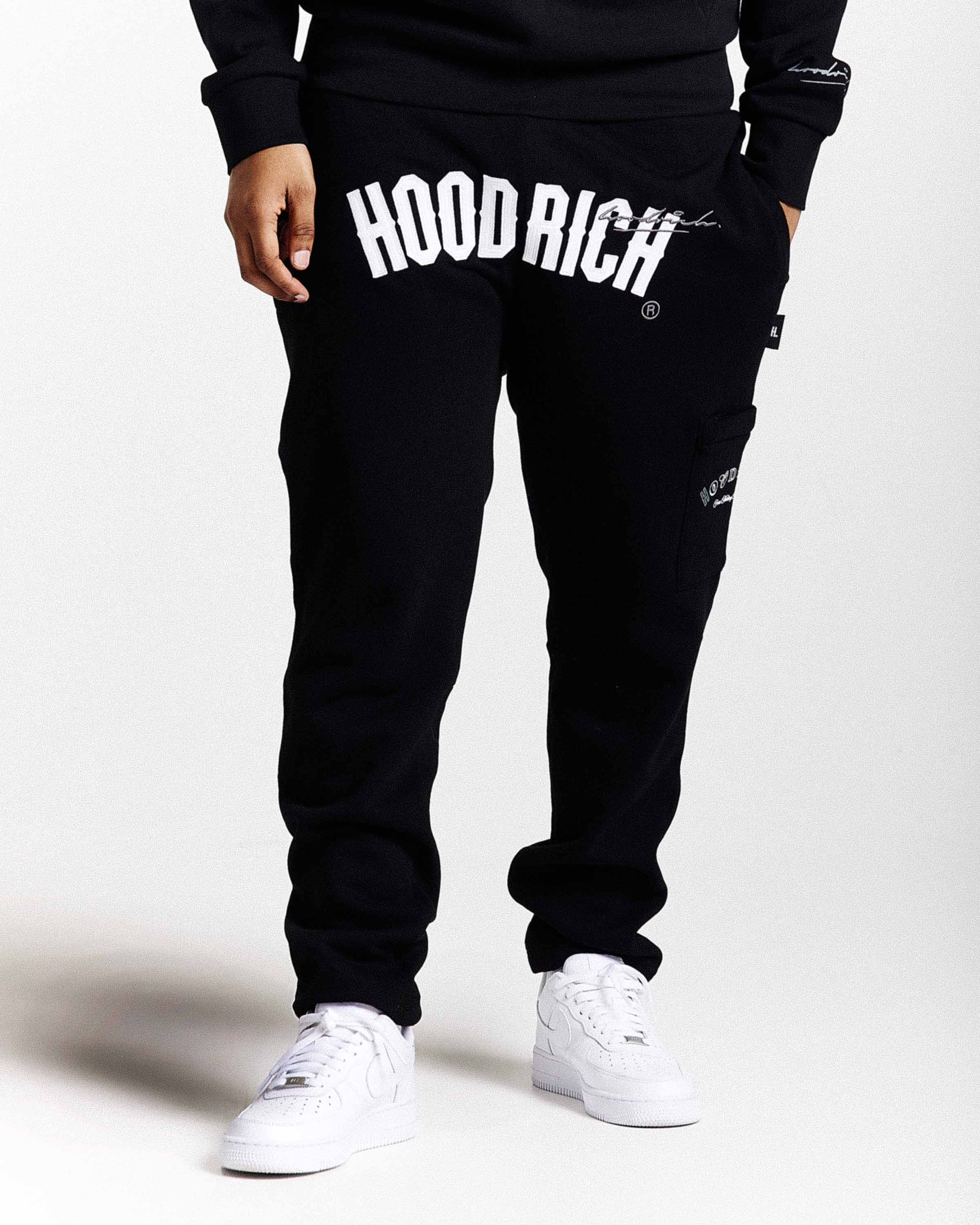 Stature Joggers - Black/White/Grey 6