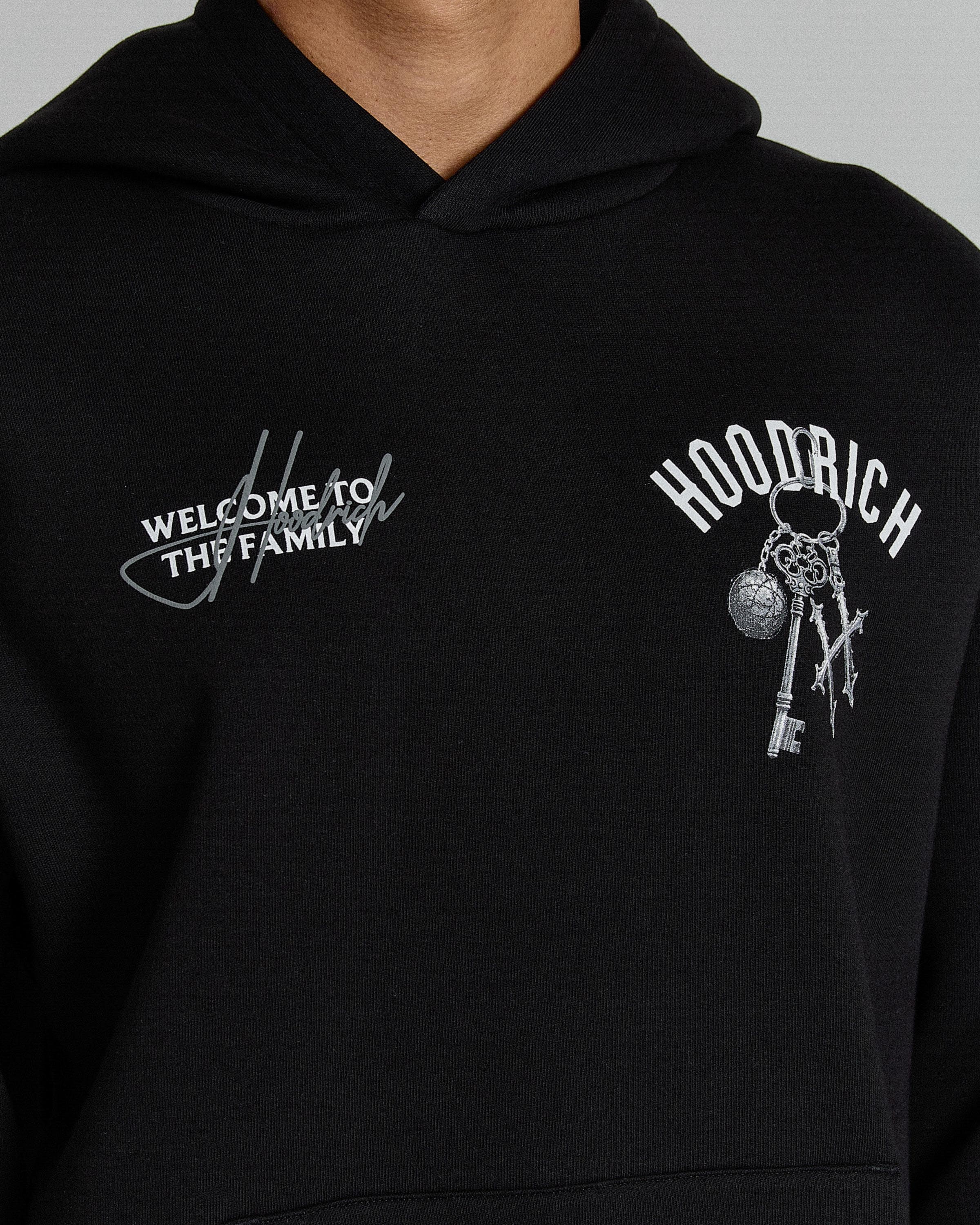 Rite Oversized Hoodie - Black/White 4