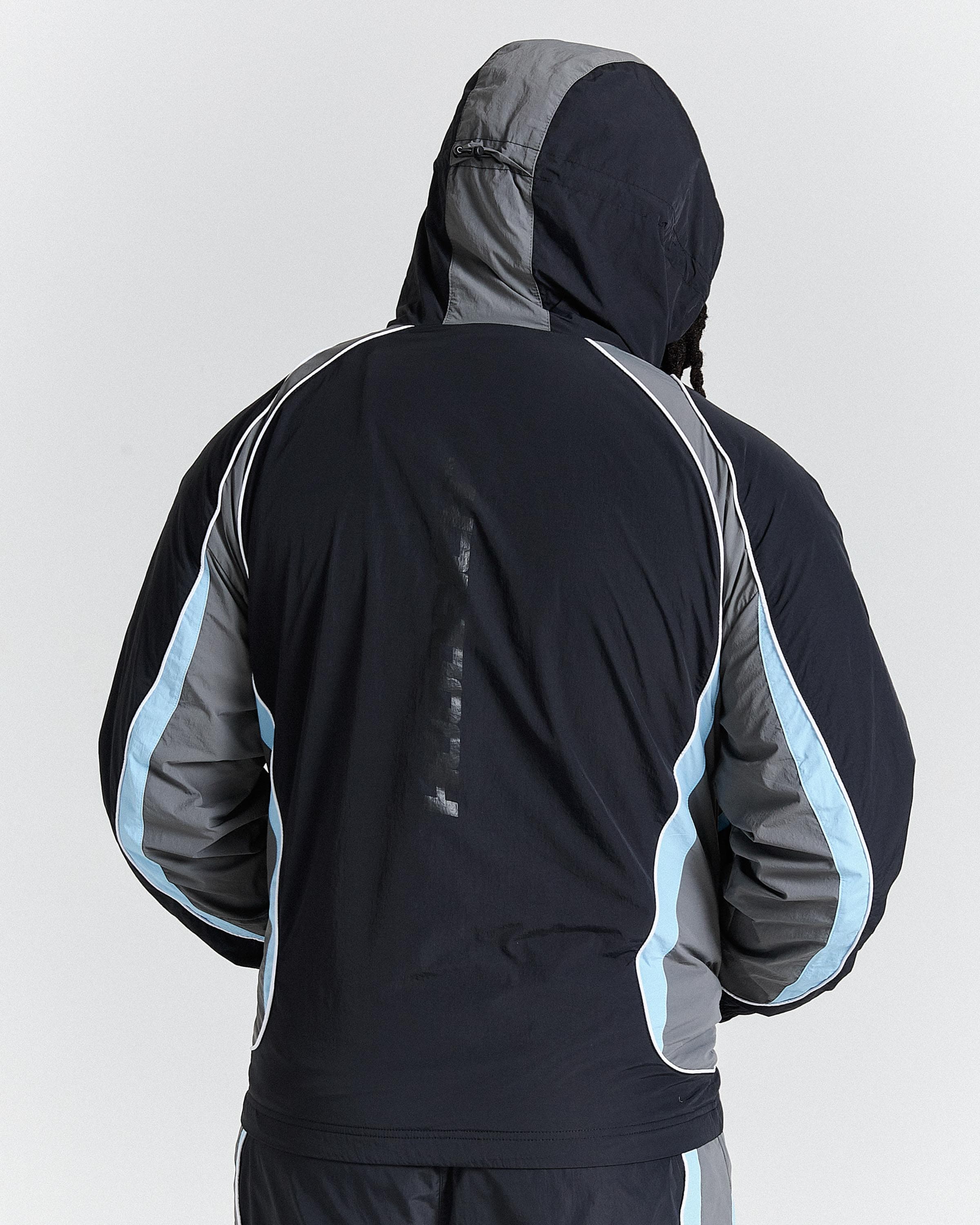 Ryder V2 Woven Jacket - Black/Grey/Blue 2