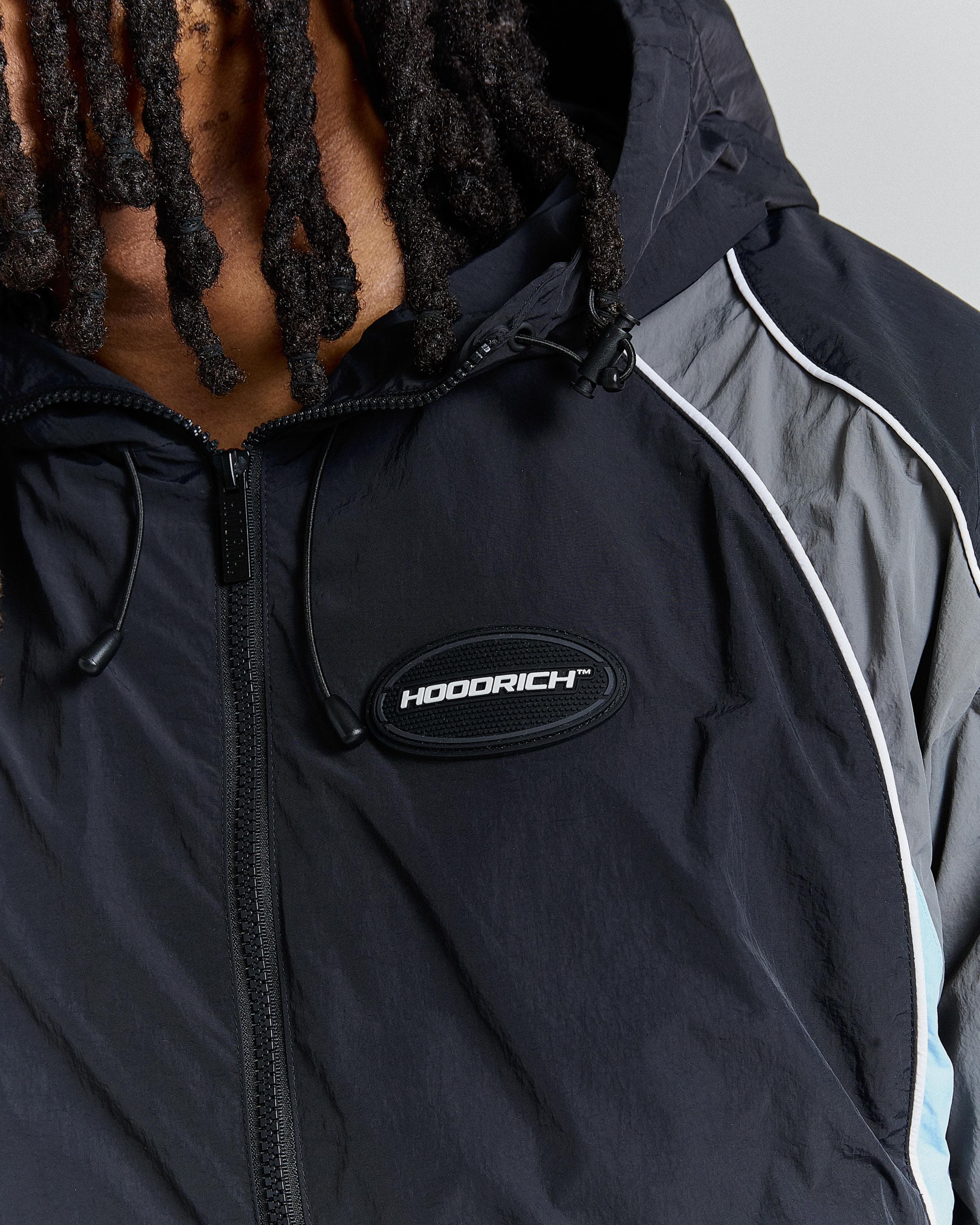 Ryder V2 Woven Jacket - Black/Grey/Blue 4
