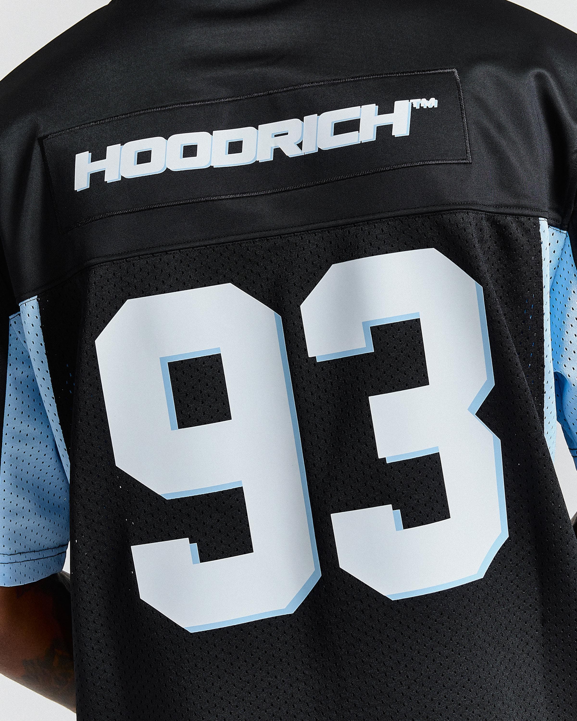 Ryder 93 Oversized Mesh Jersey - Black/White 6
