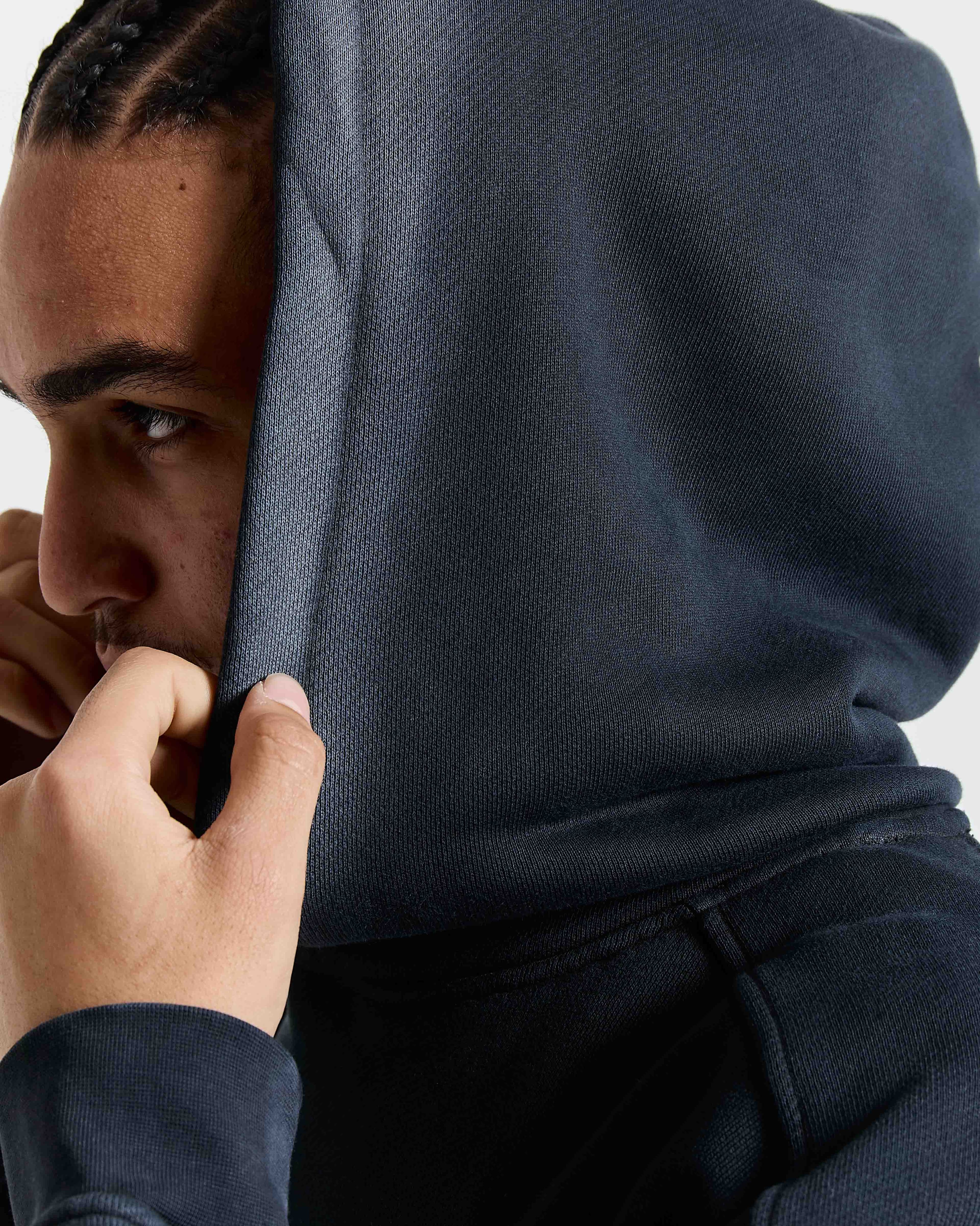 Ghost Boxy Fit Hoodie - Black 4