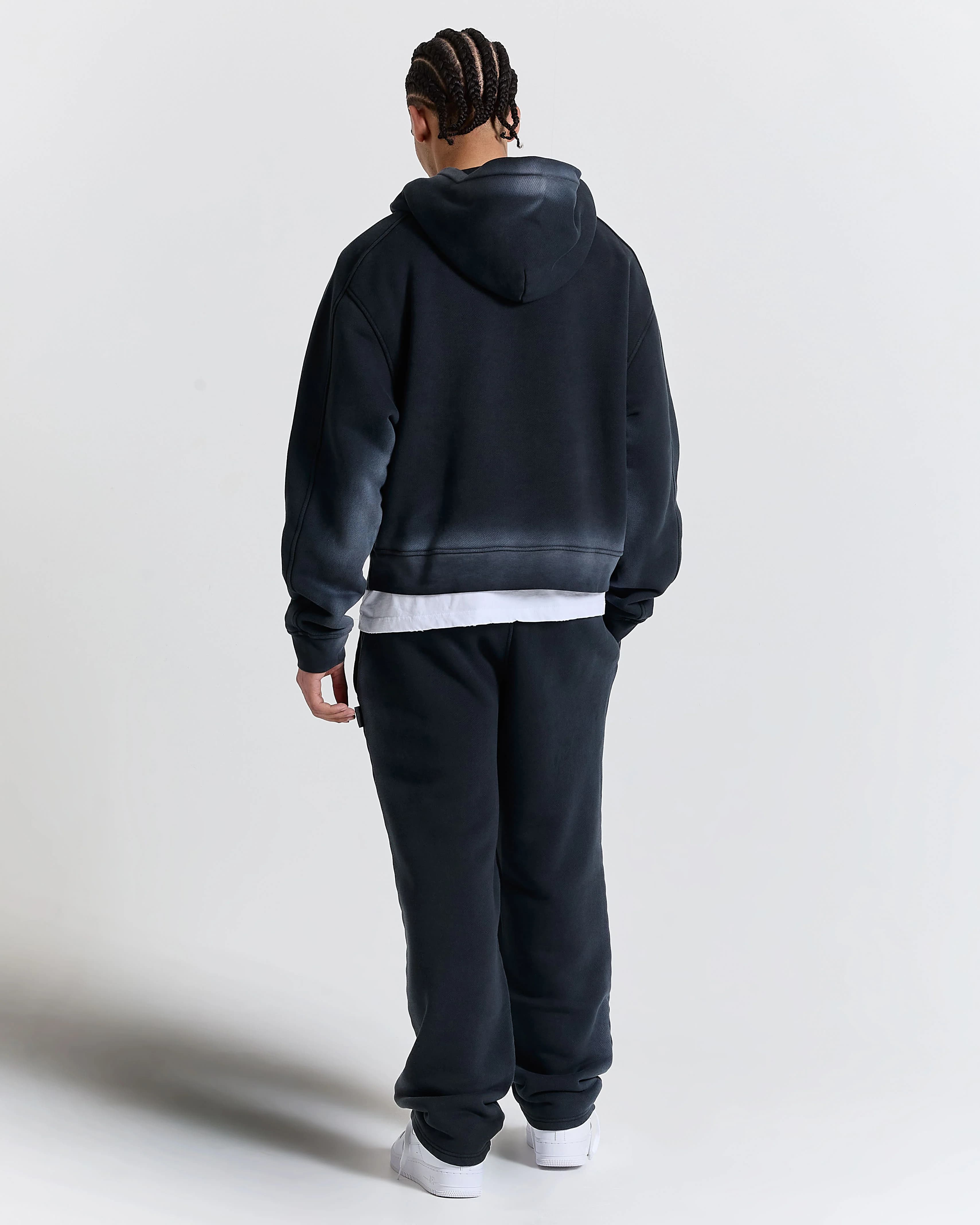 Ghost Wide Leg Jogger - Black 4