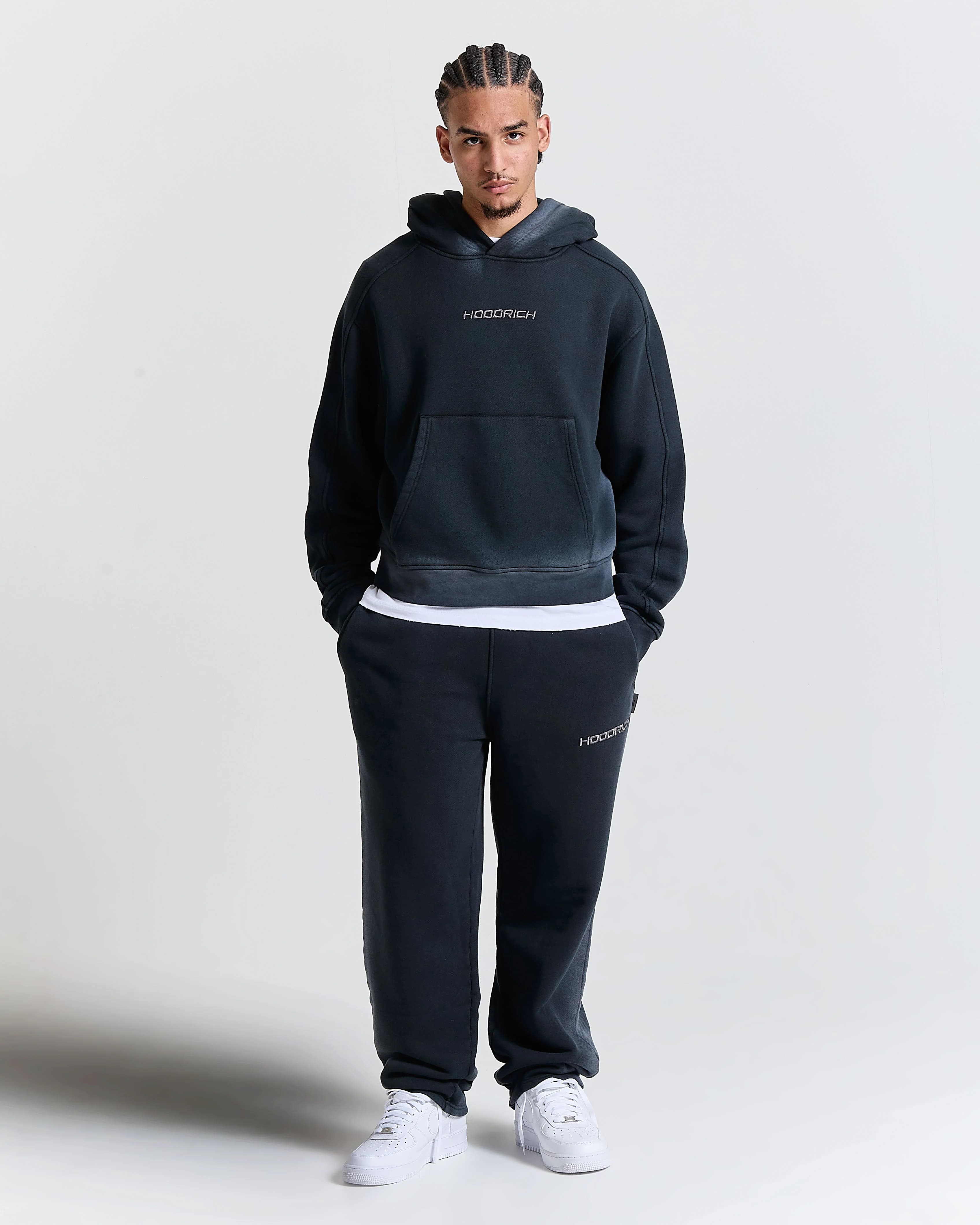 Ghost Wide Leg Jogger - Black 8