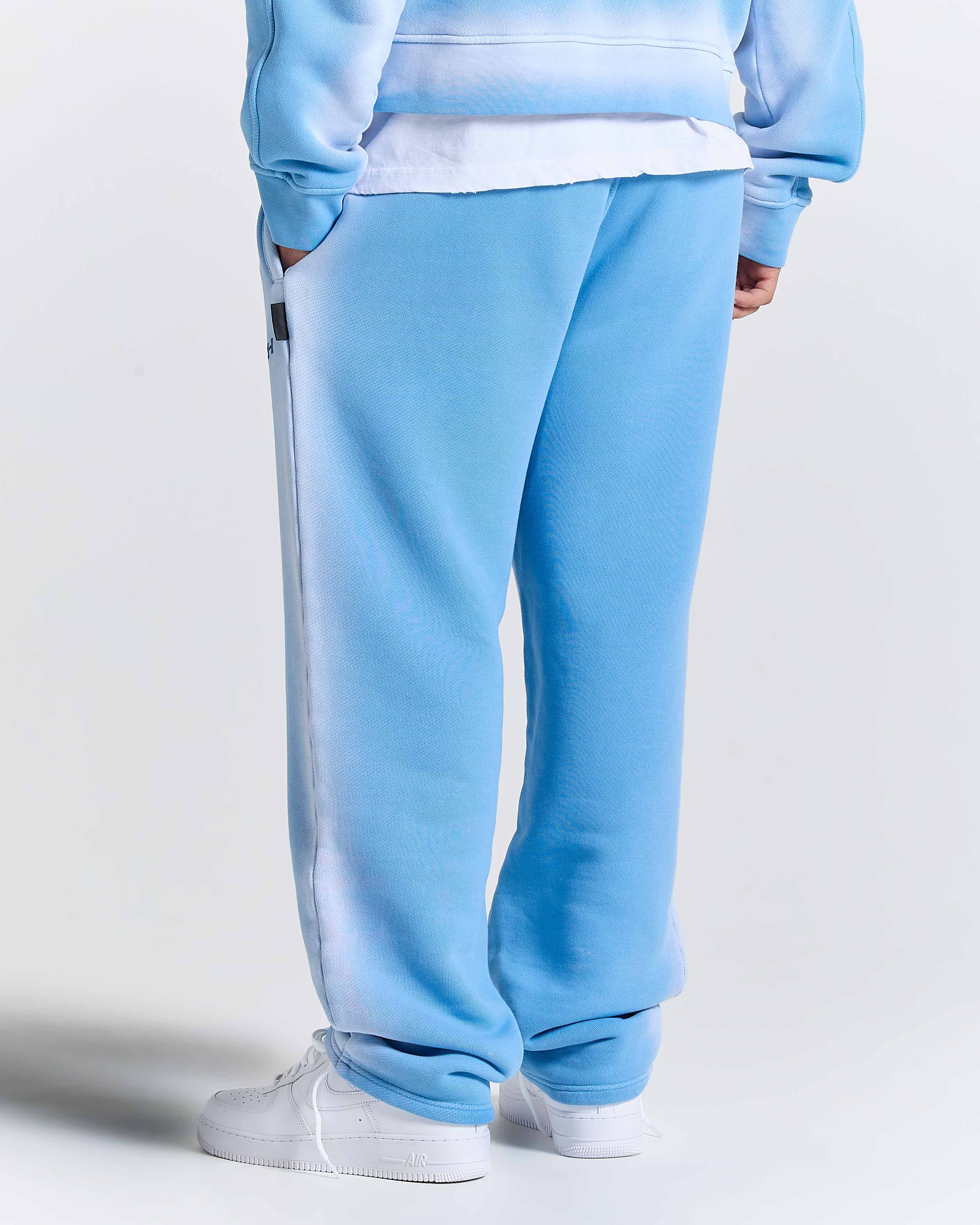 Ghost Wide Leg Jogger - Blue 6