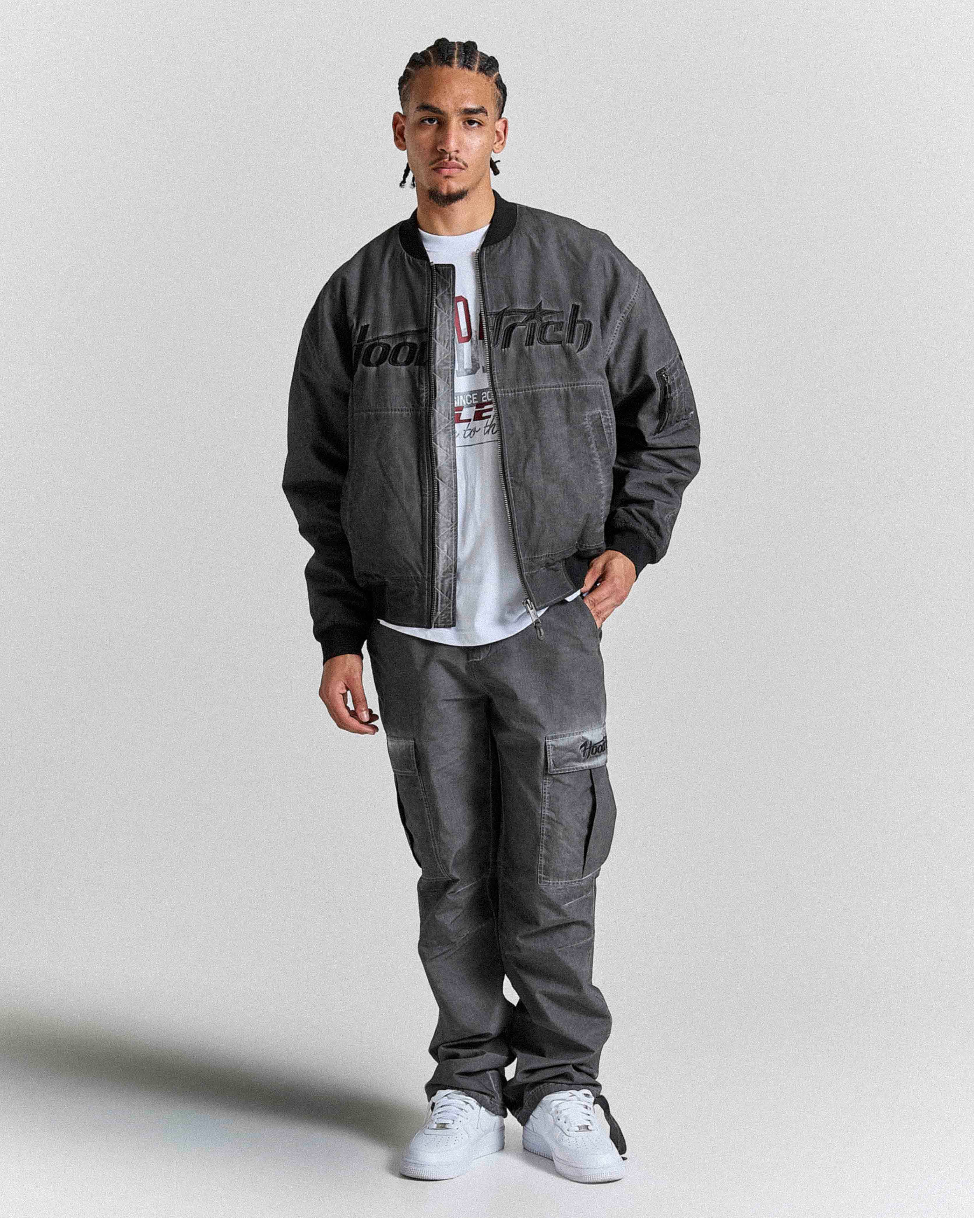 Cast Ripstop Cargo Pants - Washed Black 4