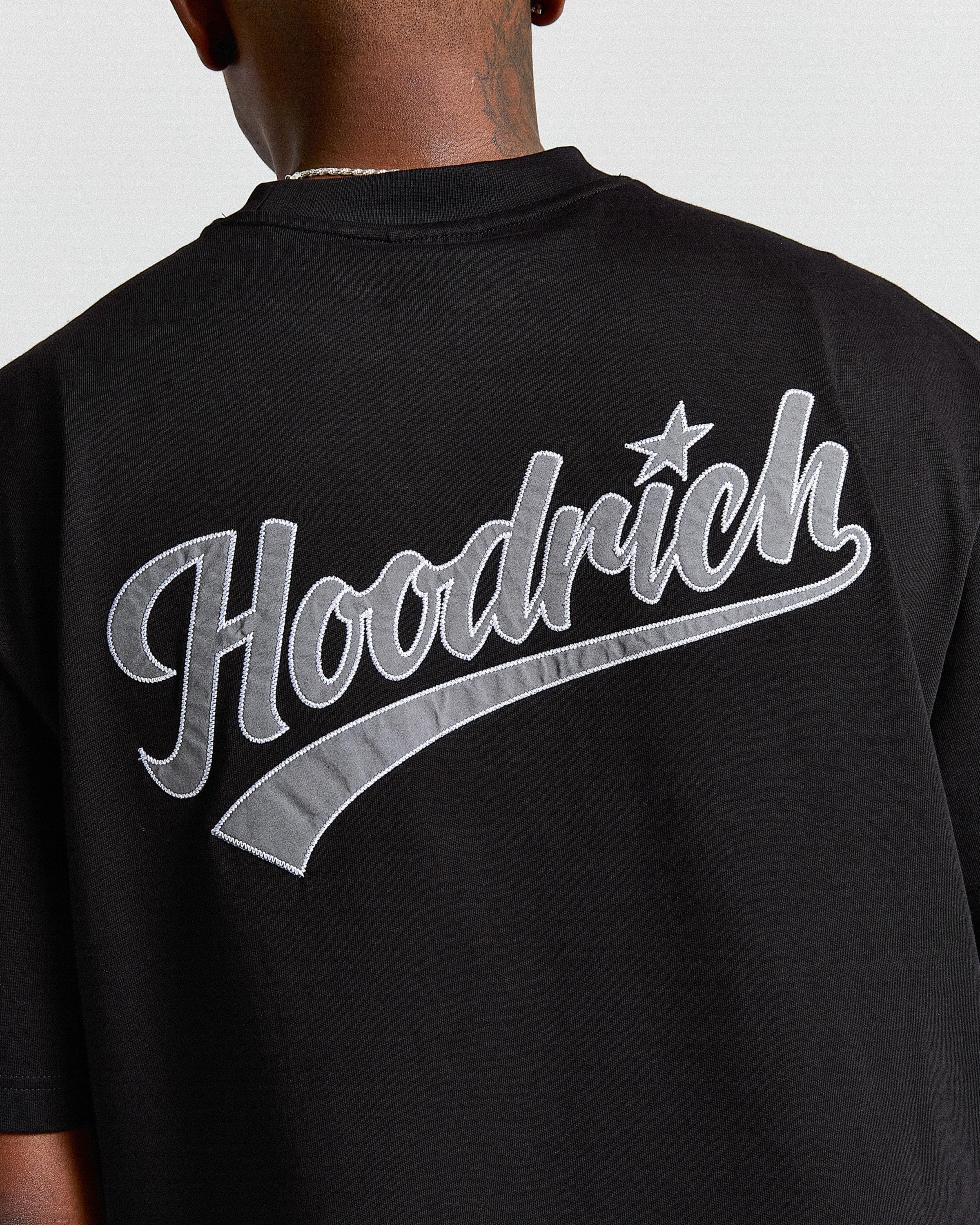 Stade Oversized T-Shirt - Black/White by Hoodrich