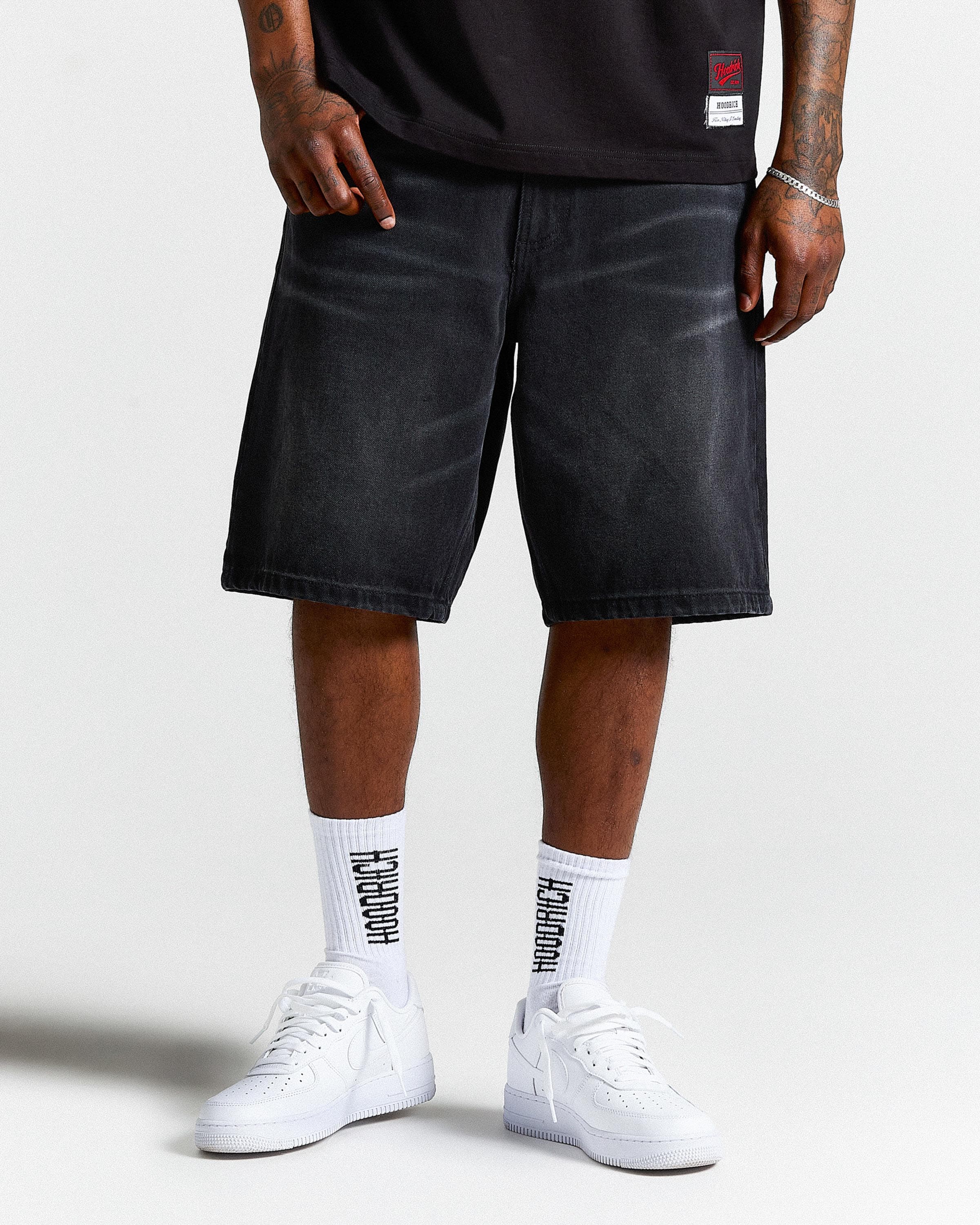 Stade Denim Jort - Black Wash by Hoodrich