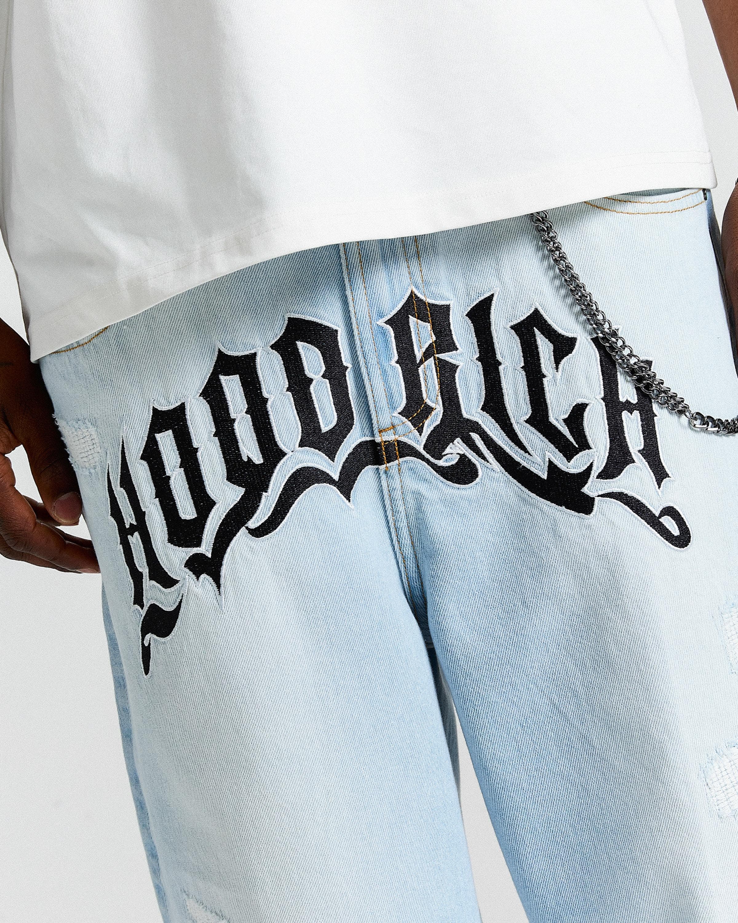 Ritual Denim Jorts - Blue Wash 3