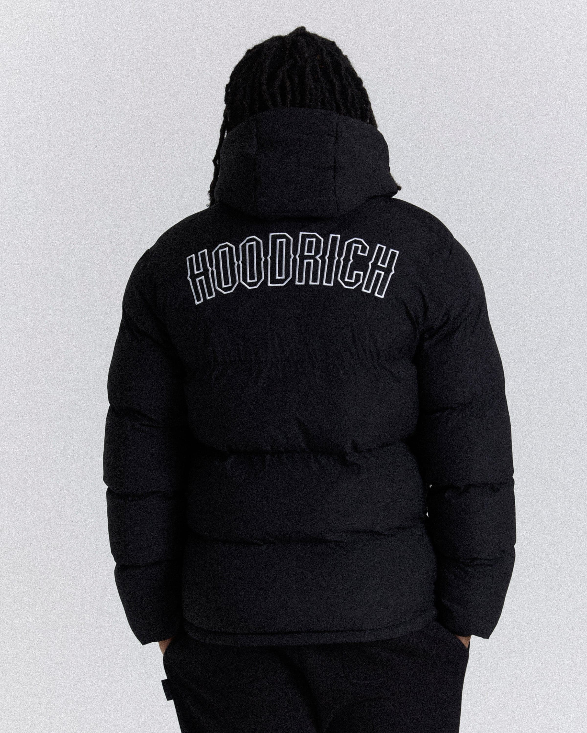 Stack Jacket - Black/White by Hoodrich