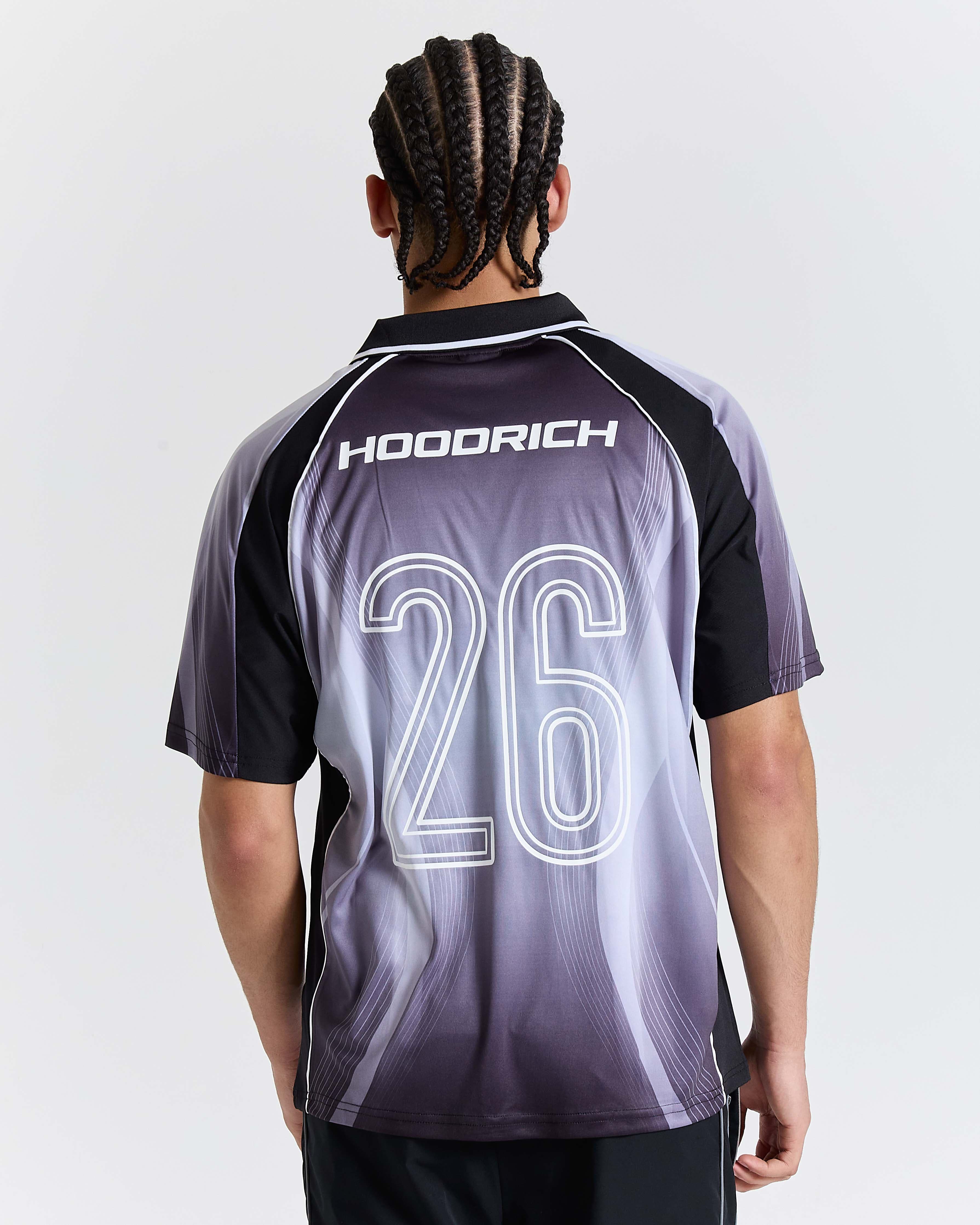 Glide Away Football Kit Shirt - Black 3