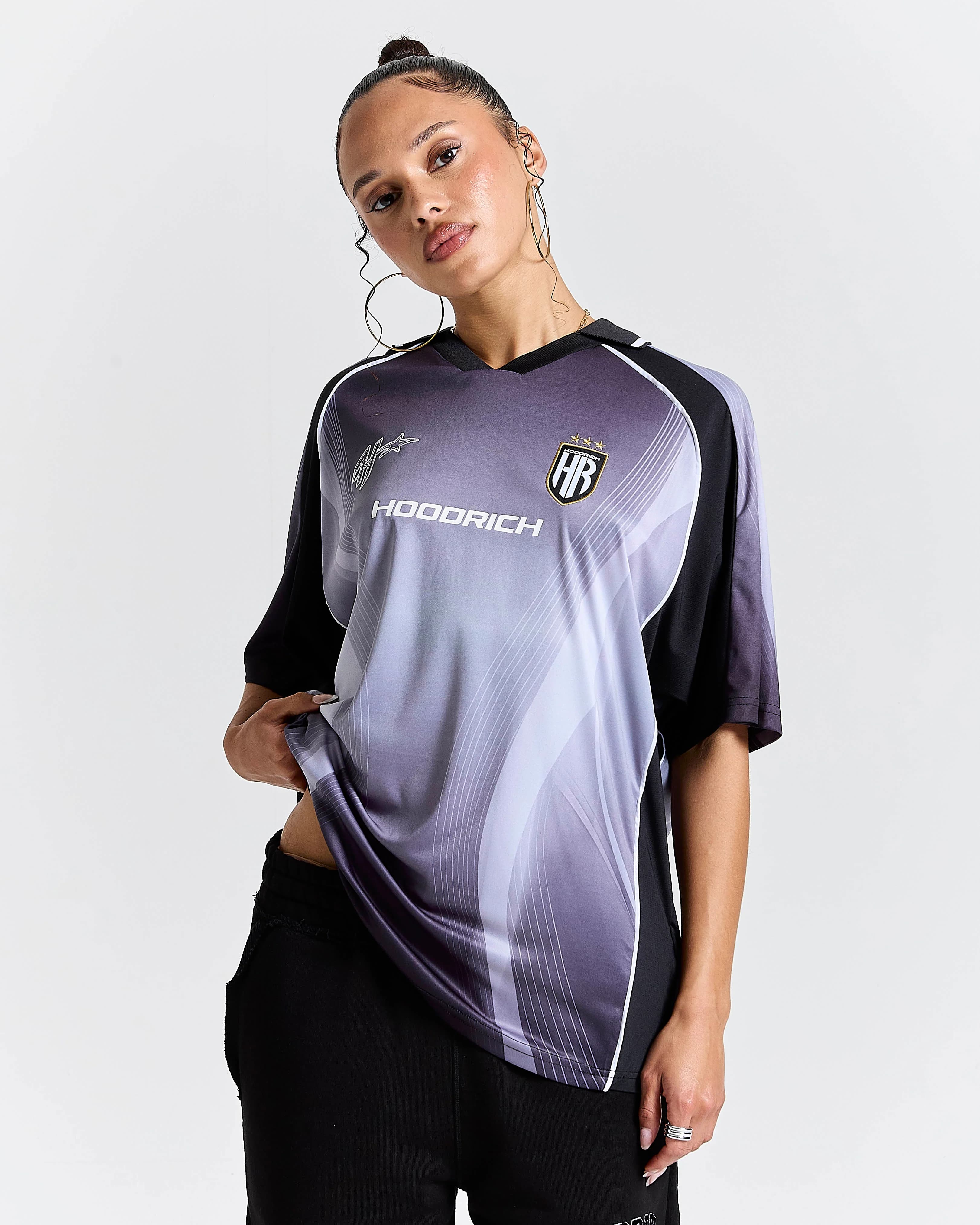 Glide Away Football Kit Shirt - Black 10