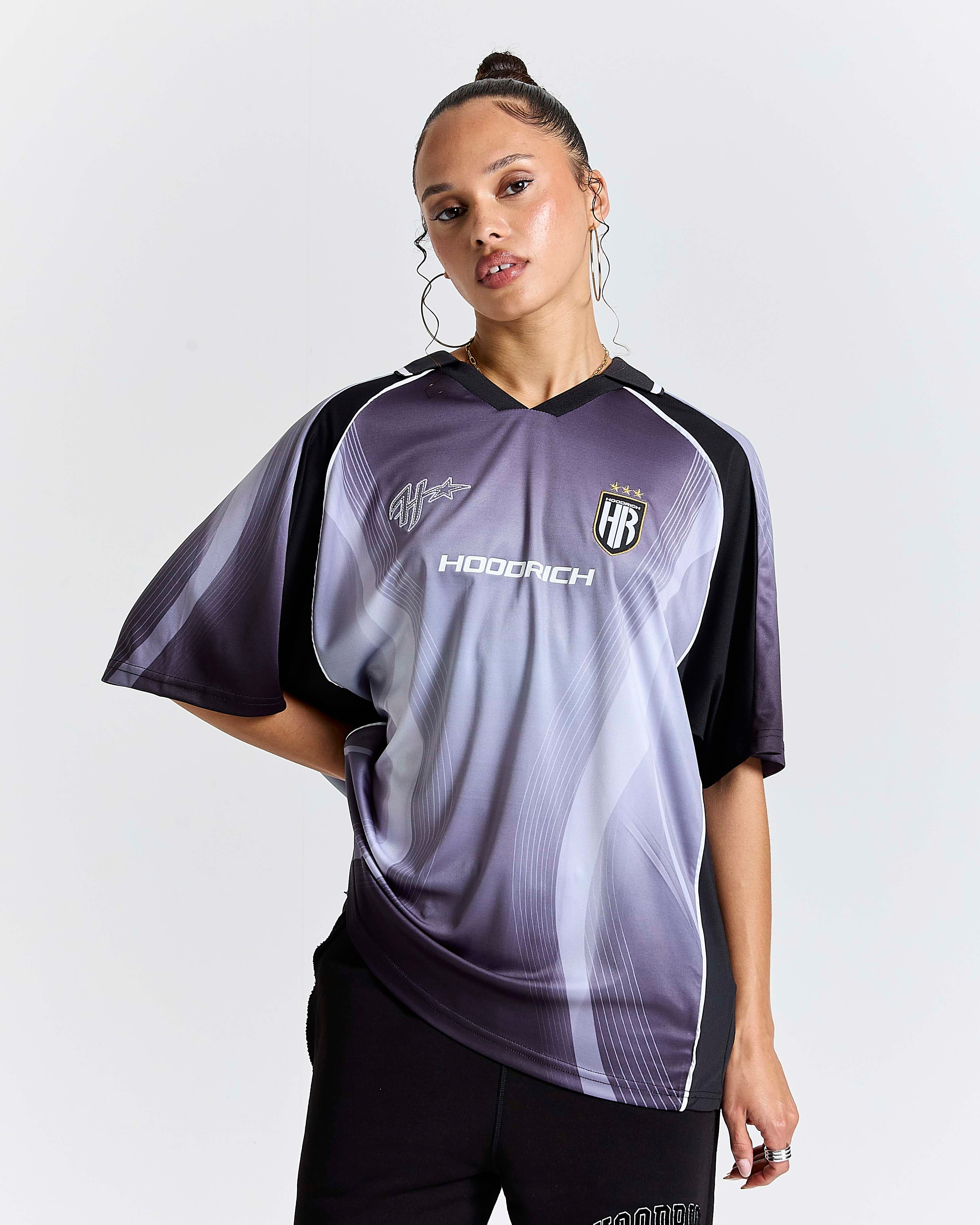 Glide Away Football Kit Shirt - Black 20