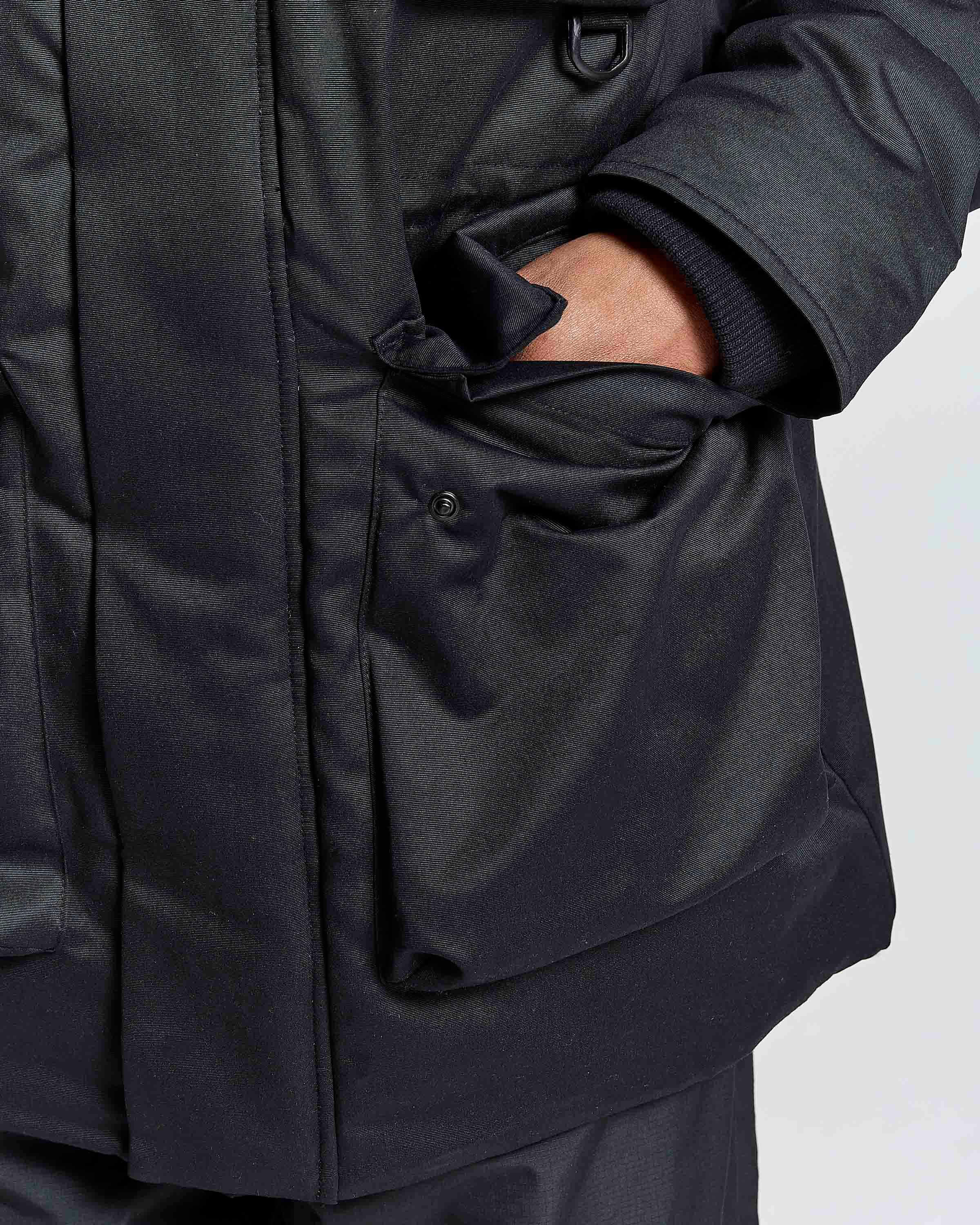 Endo Parker Jacket - Black by Hoodrich