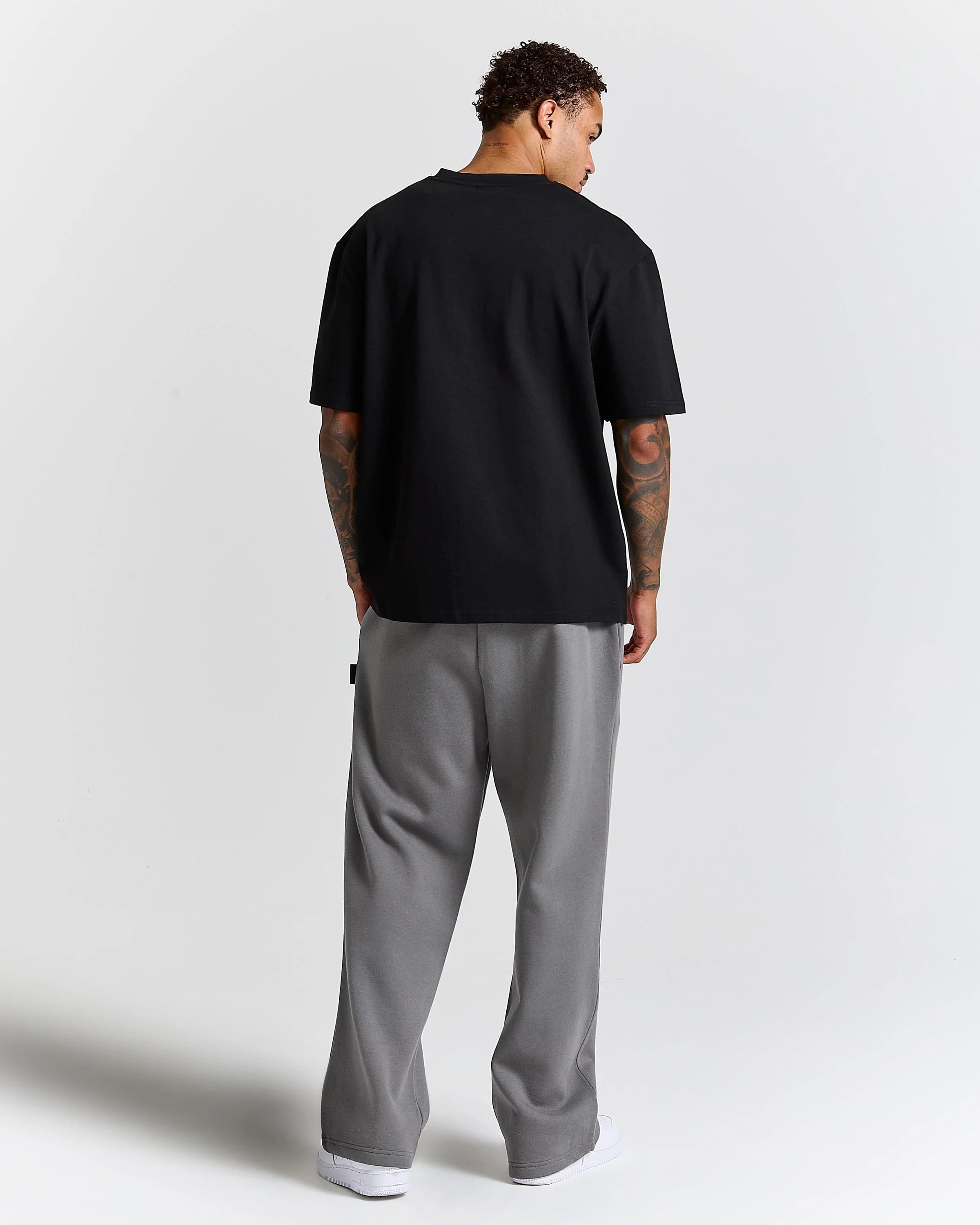 Forza Oversized T-Shirt - Black by Hoodrich