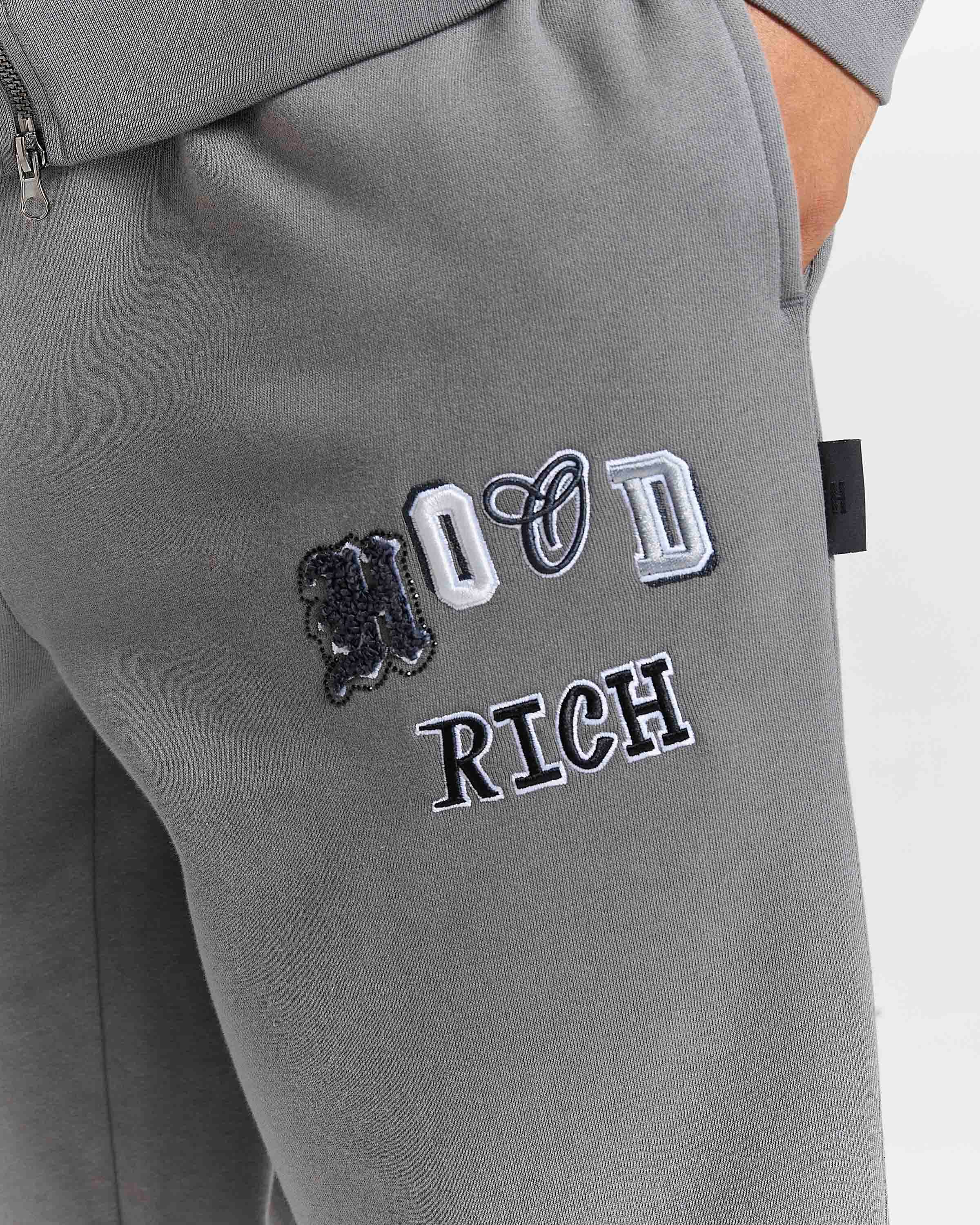 Forza Oversized Wide Leg Jogger - Grey/White 4