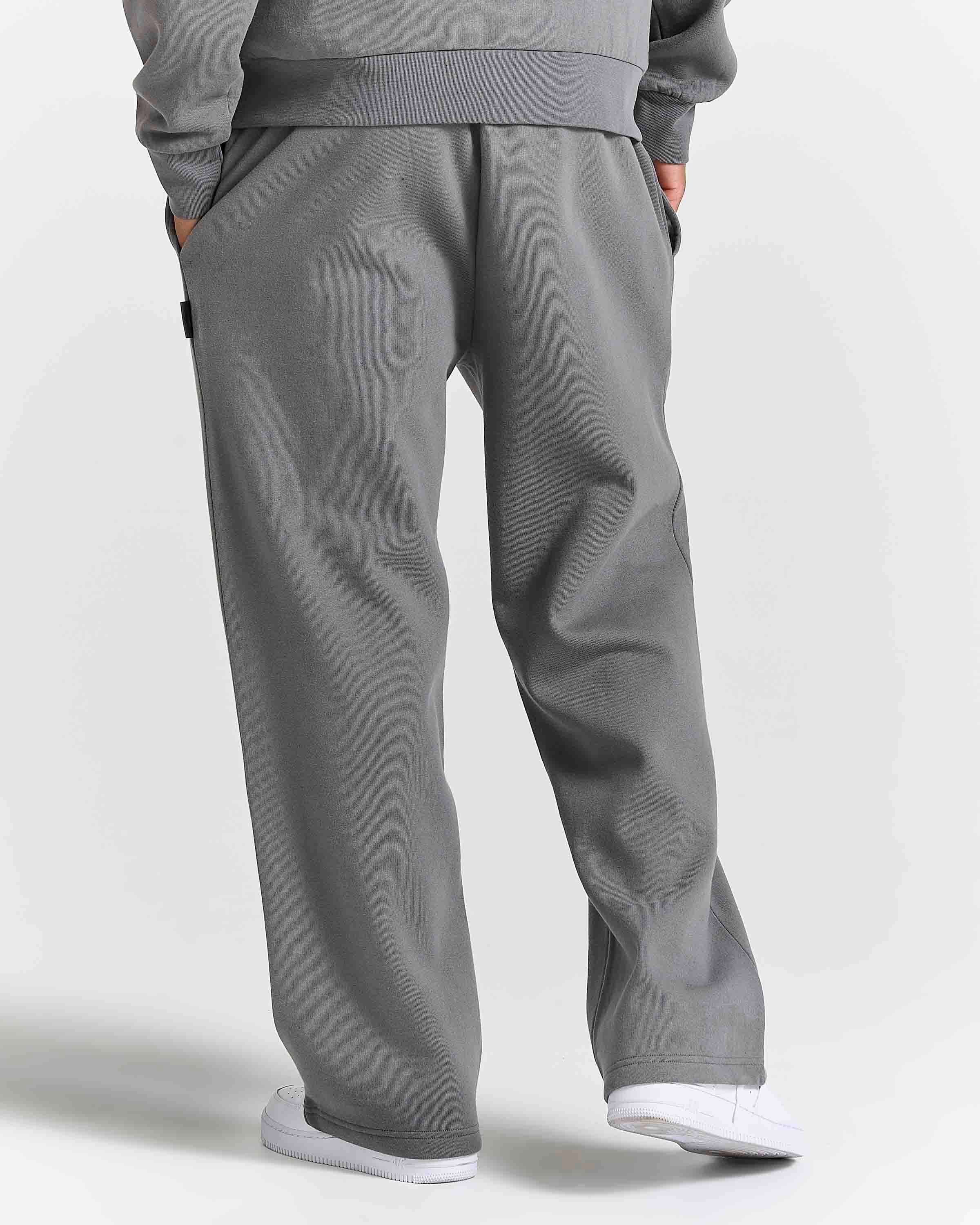 Forza Oversized Wide Leg Jogger - Grey/White 7