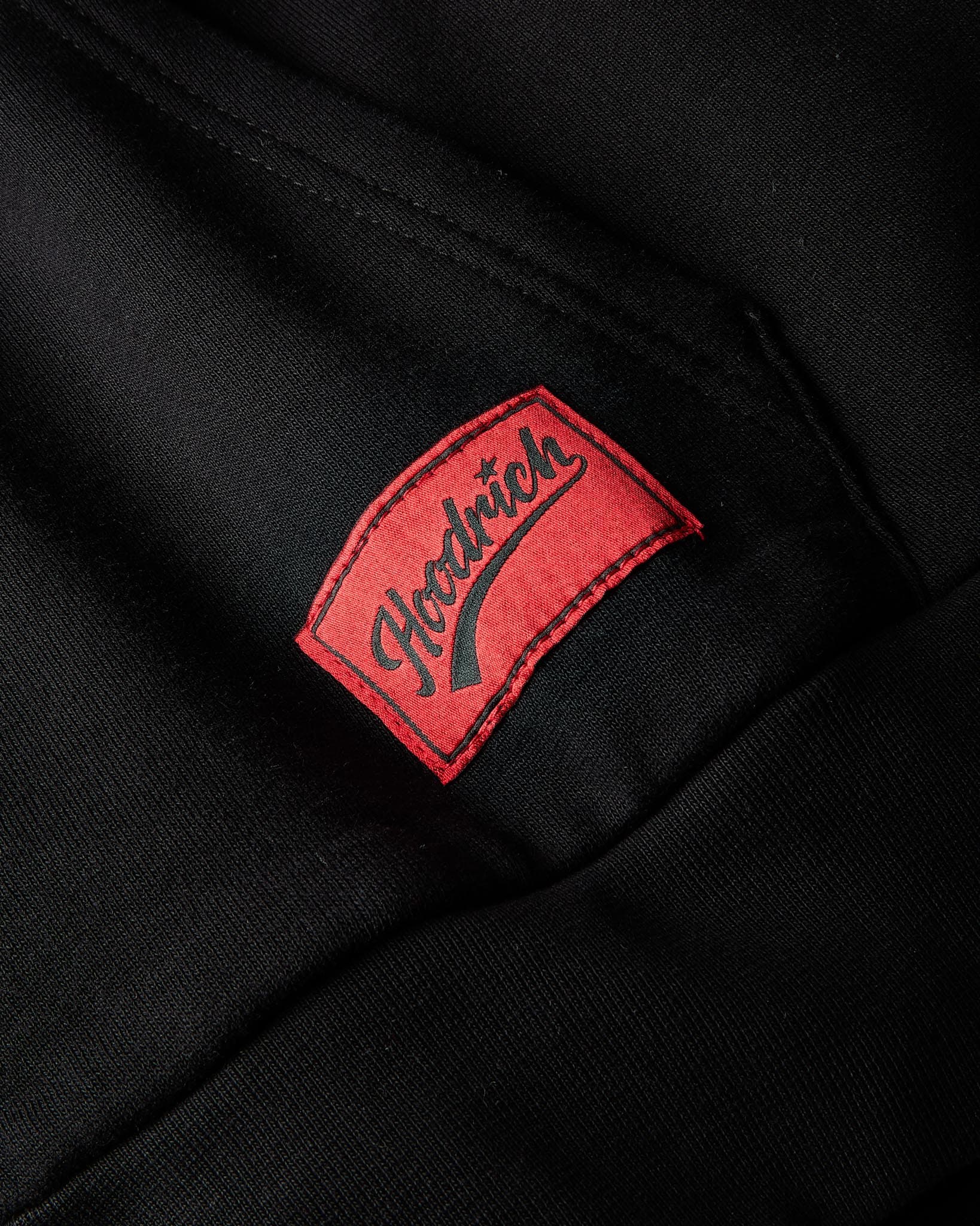 Meteor Oversized Zip Hoodie - Black/White 4