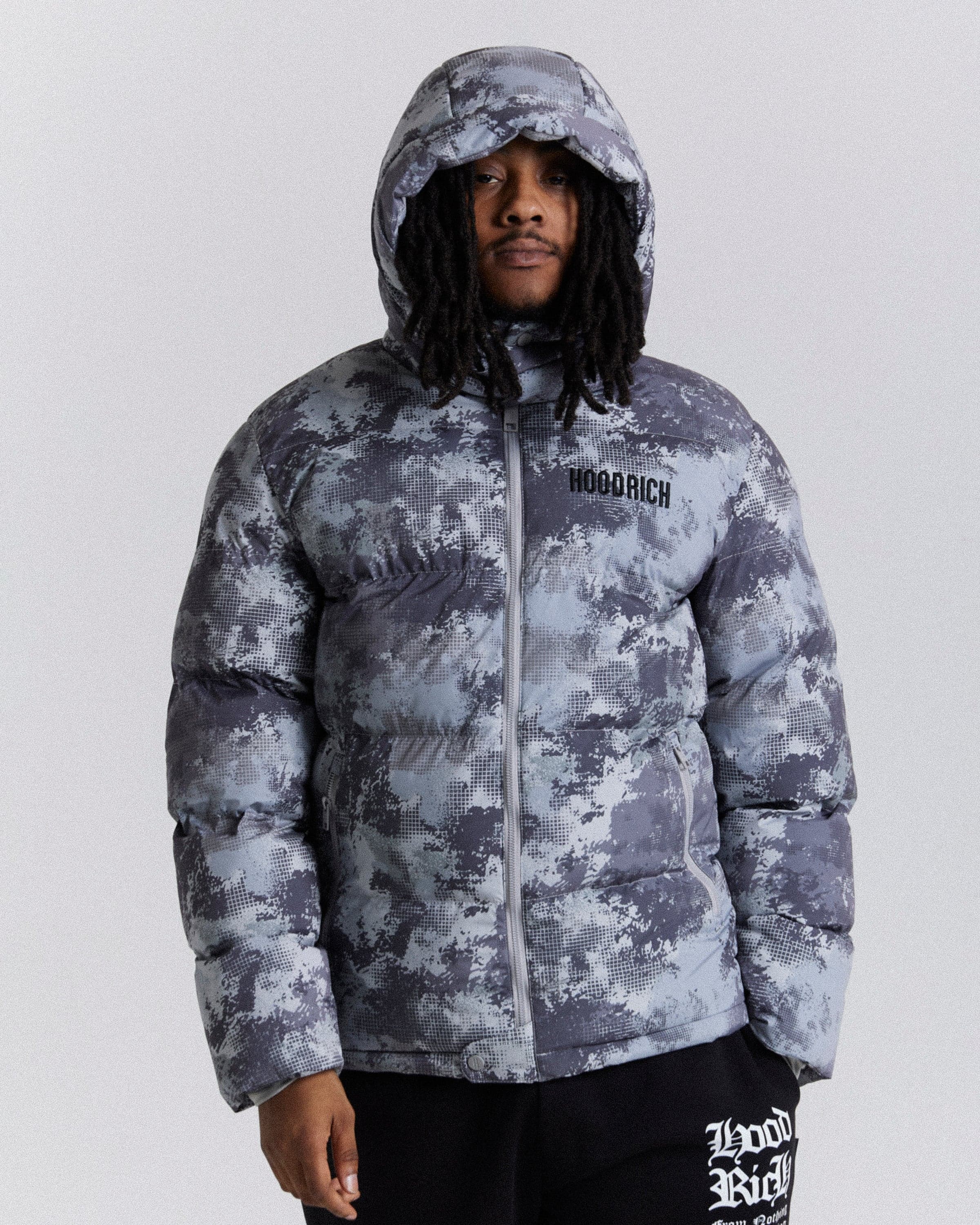 Stack Jacket - Camo/Black by Hoodrich