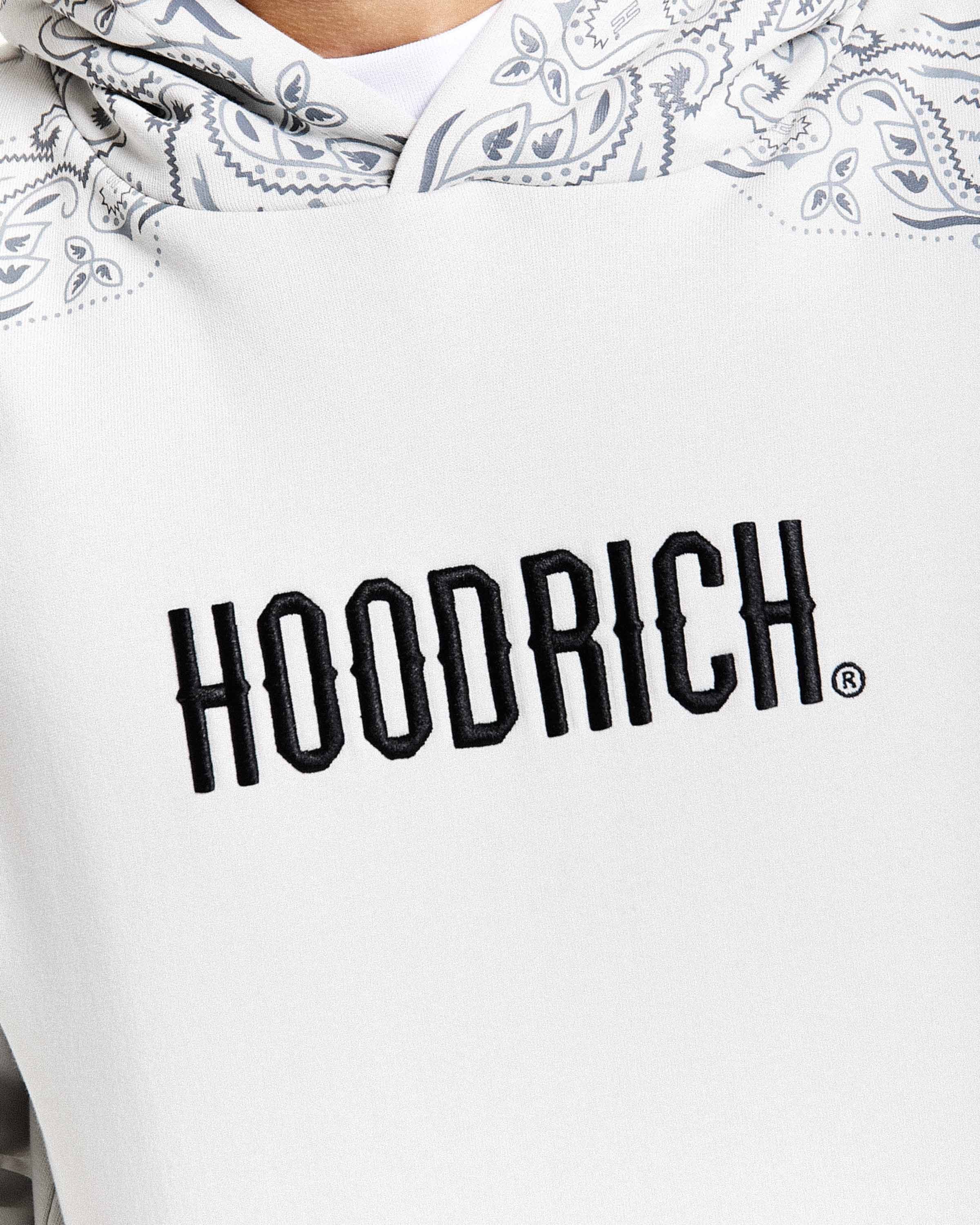 Motif Hoodie - Light Grey/Black 6