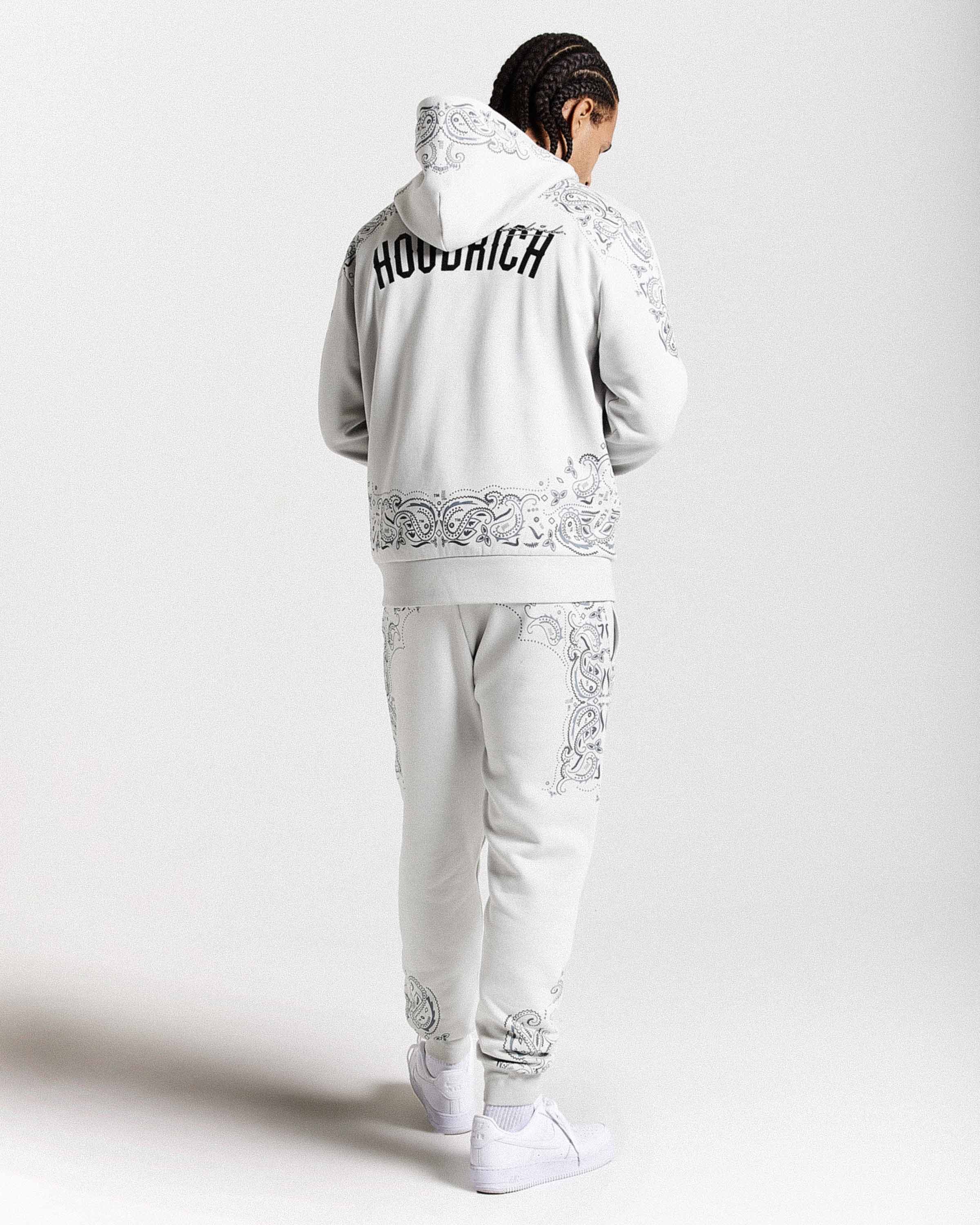 Motif Joggers - Light Grey/Black 3