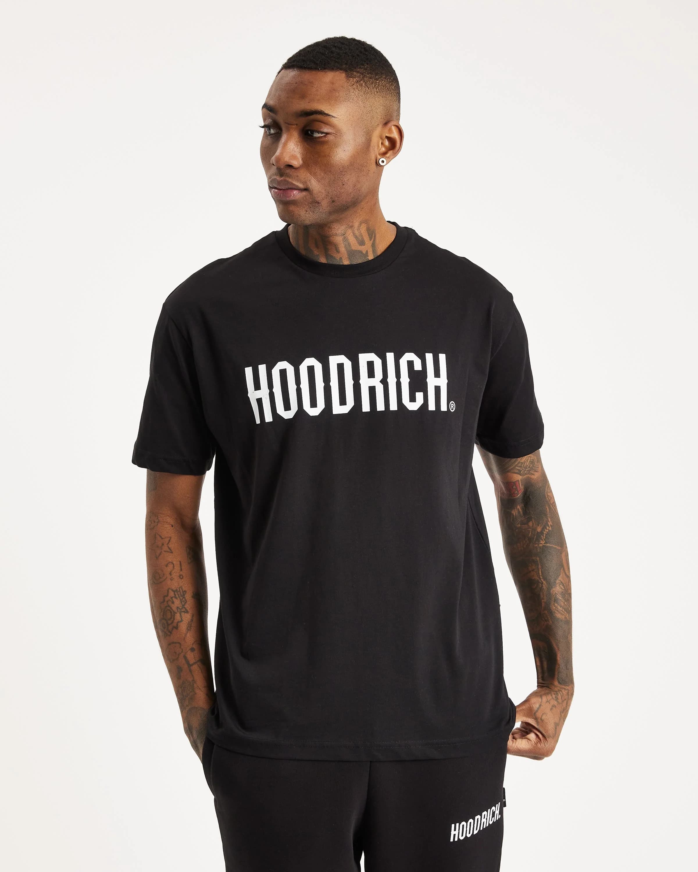 OG Core T-Shirt - Black/White by Hoodrich
