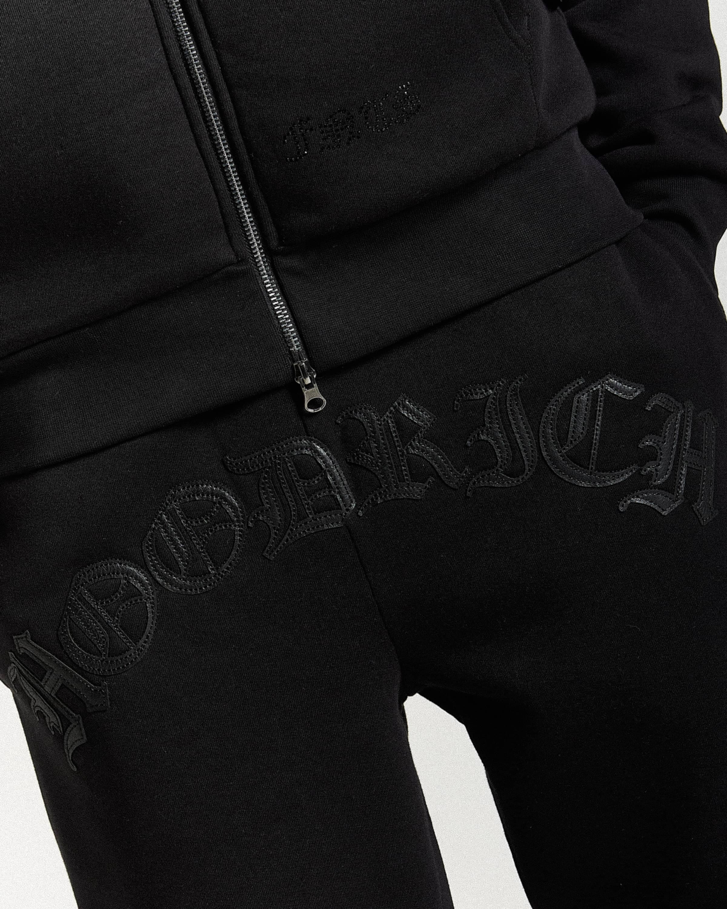 Inkline Oversized Joggers - Black 3