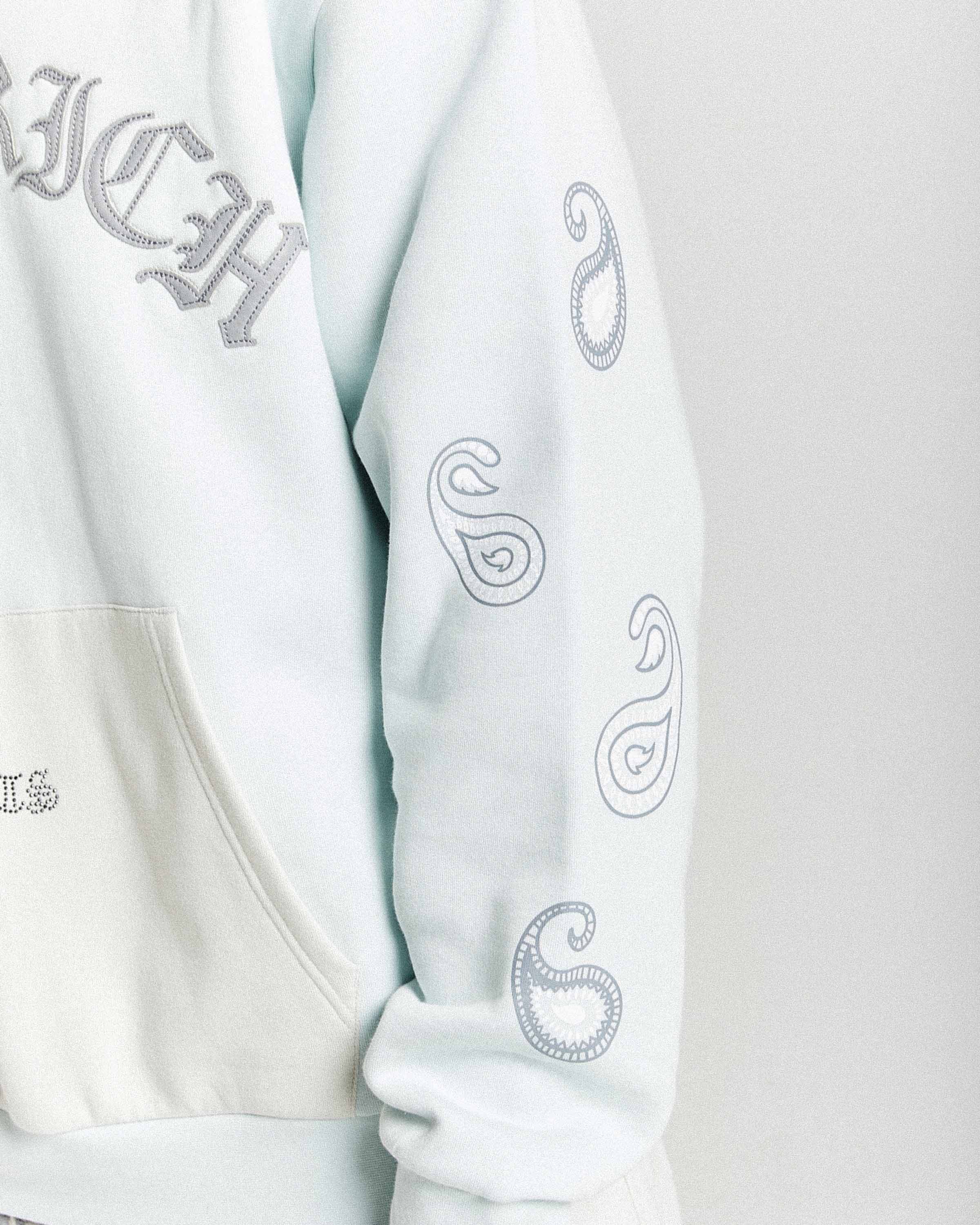 Inkline Oversized Hoodie - Grey/White 6