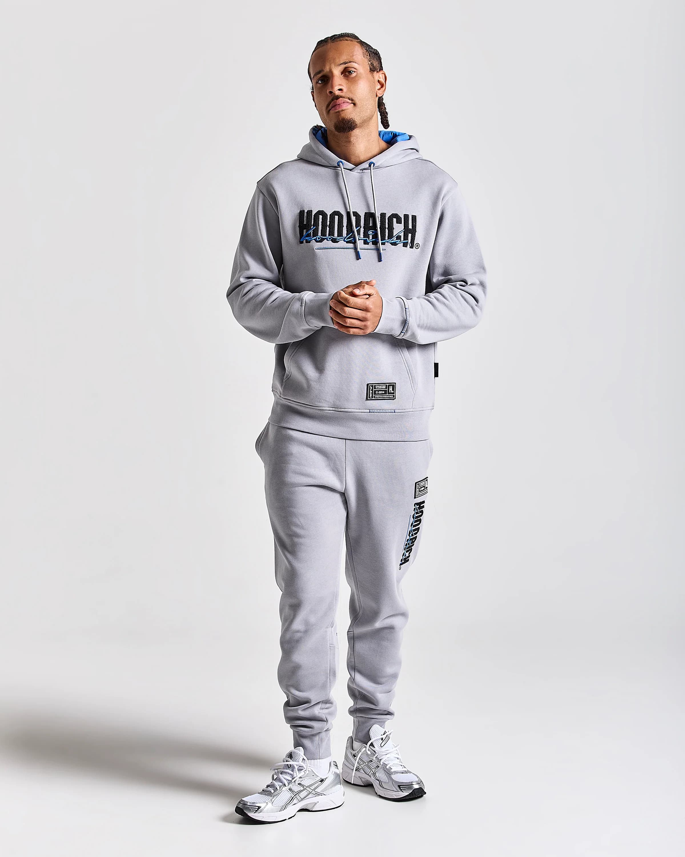 Blend Jogger - Grey/Black/Blue 2